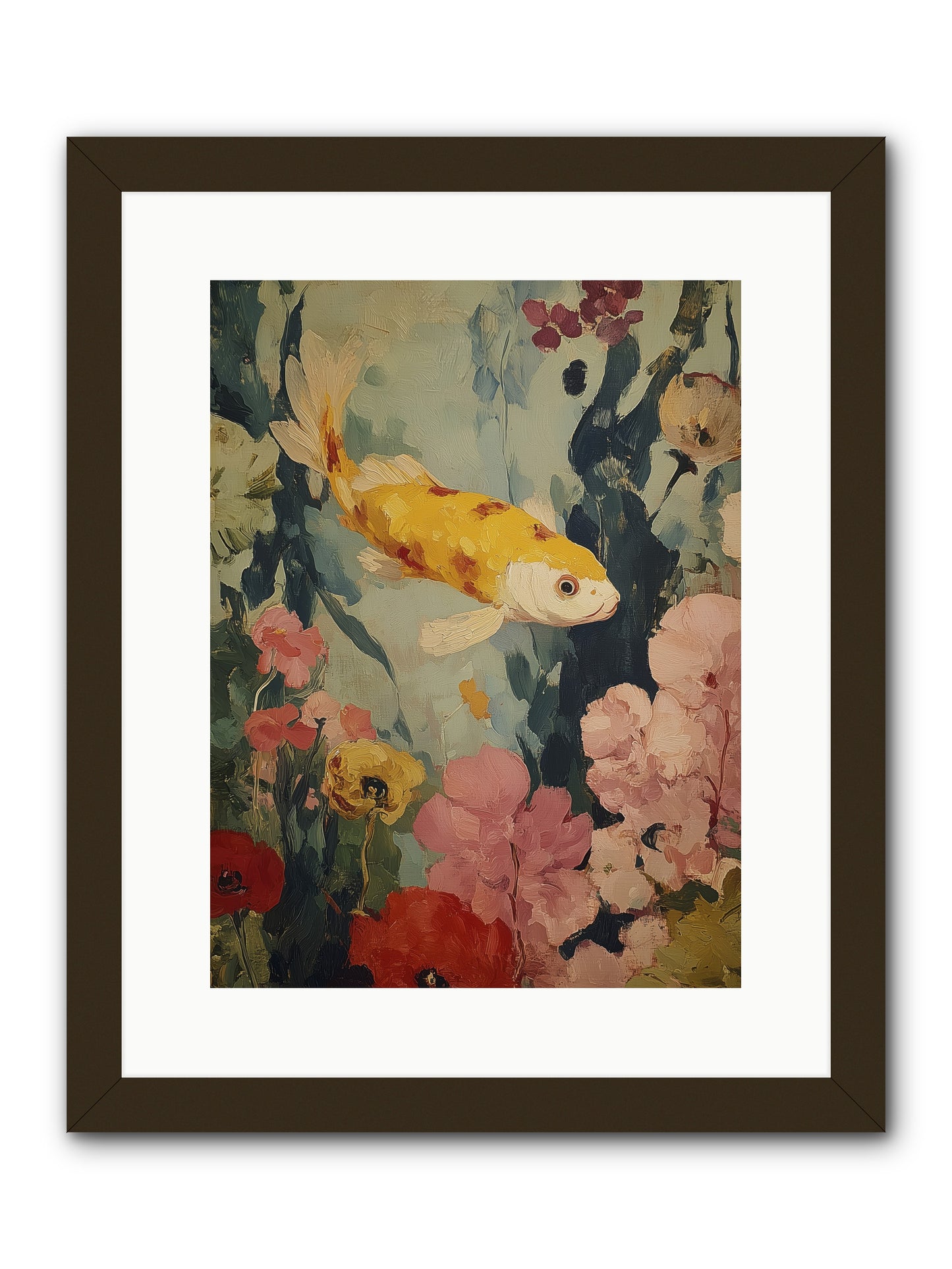 Golden Hour Light -- Framed Print - Black 12x16