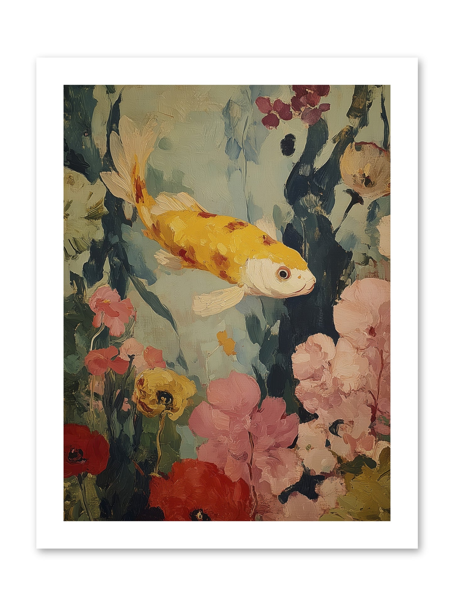 Golden Hour Light -- Loose Canvas Print 12x16