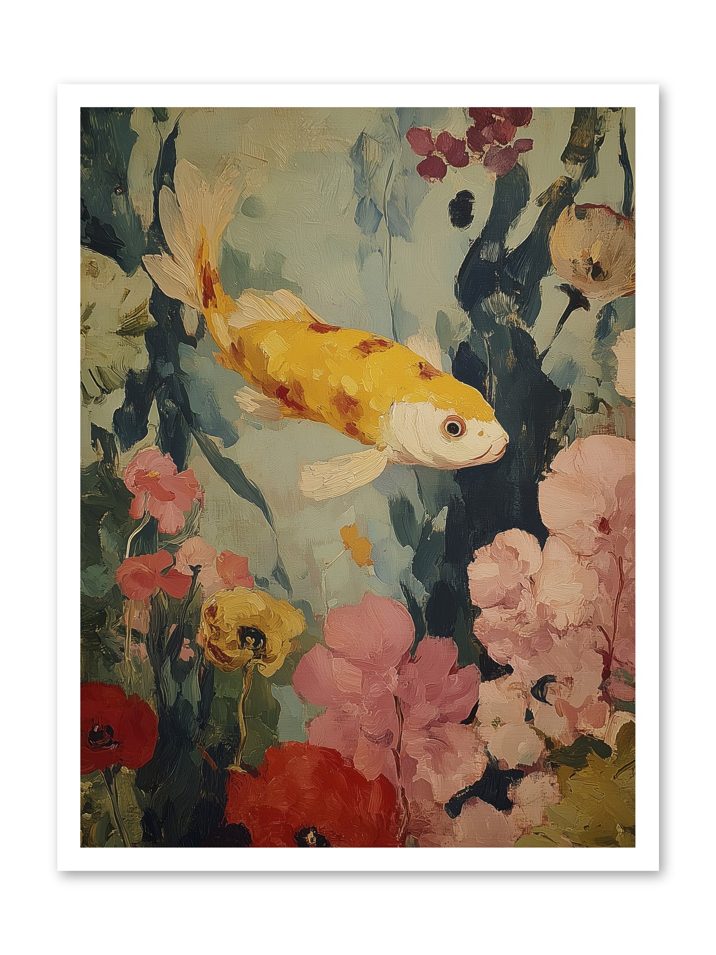Golden Hour Light -- Loose Canvas Print 24x32