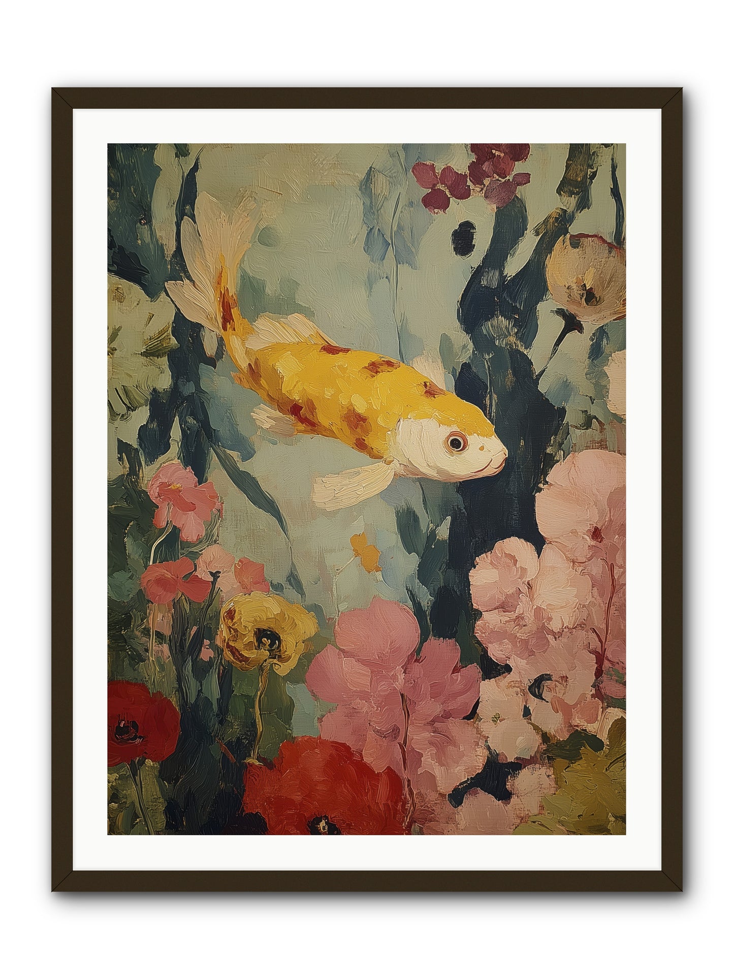 Golden Hour Light -- Framed Print - Black 30x40