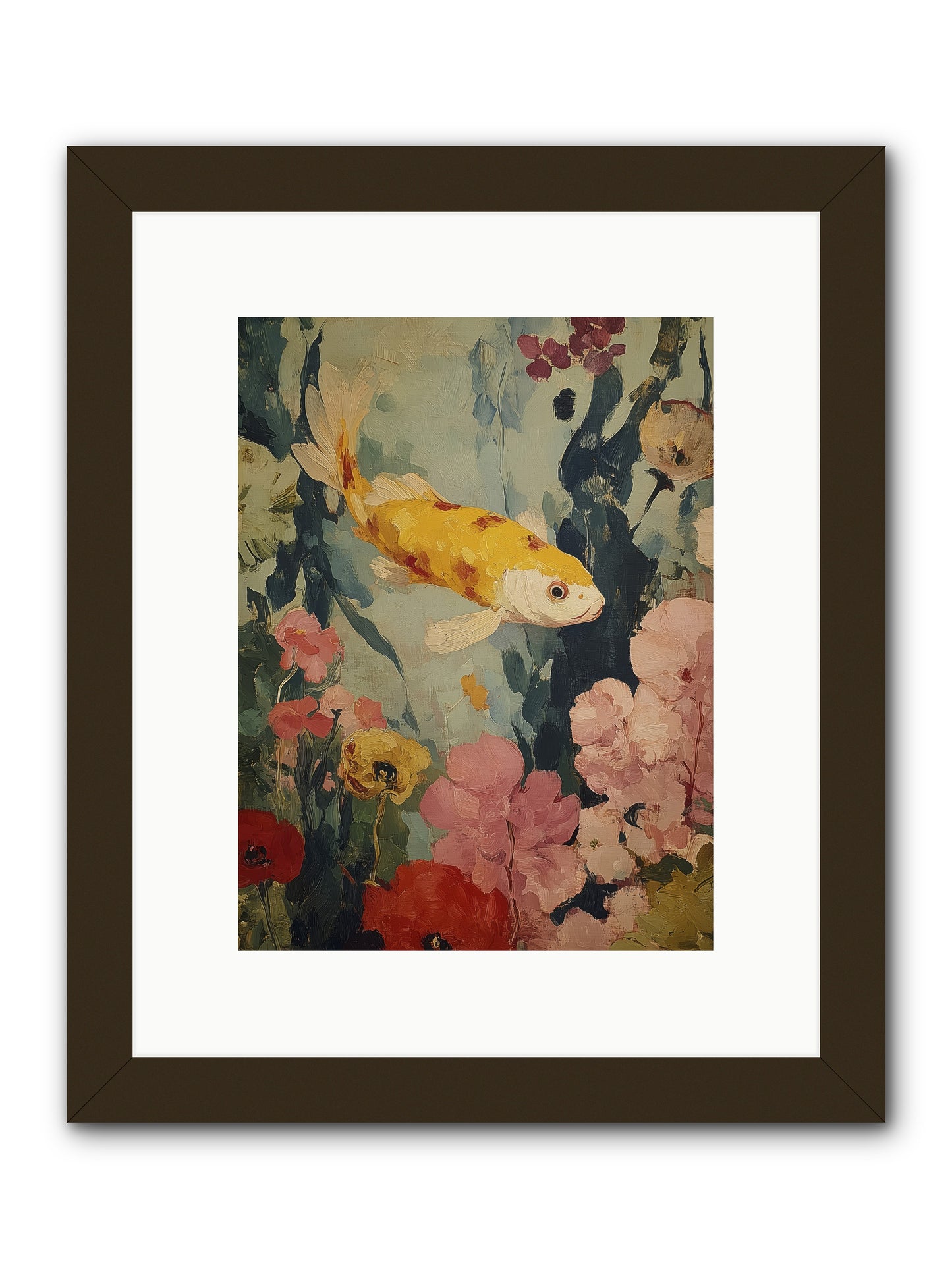 Golden Hour Light -- Framed Print - Black 9x12