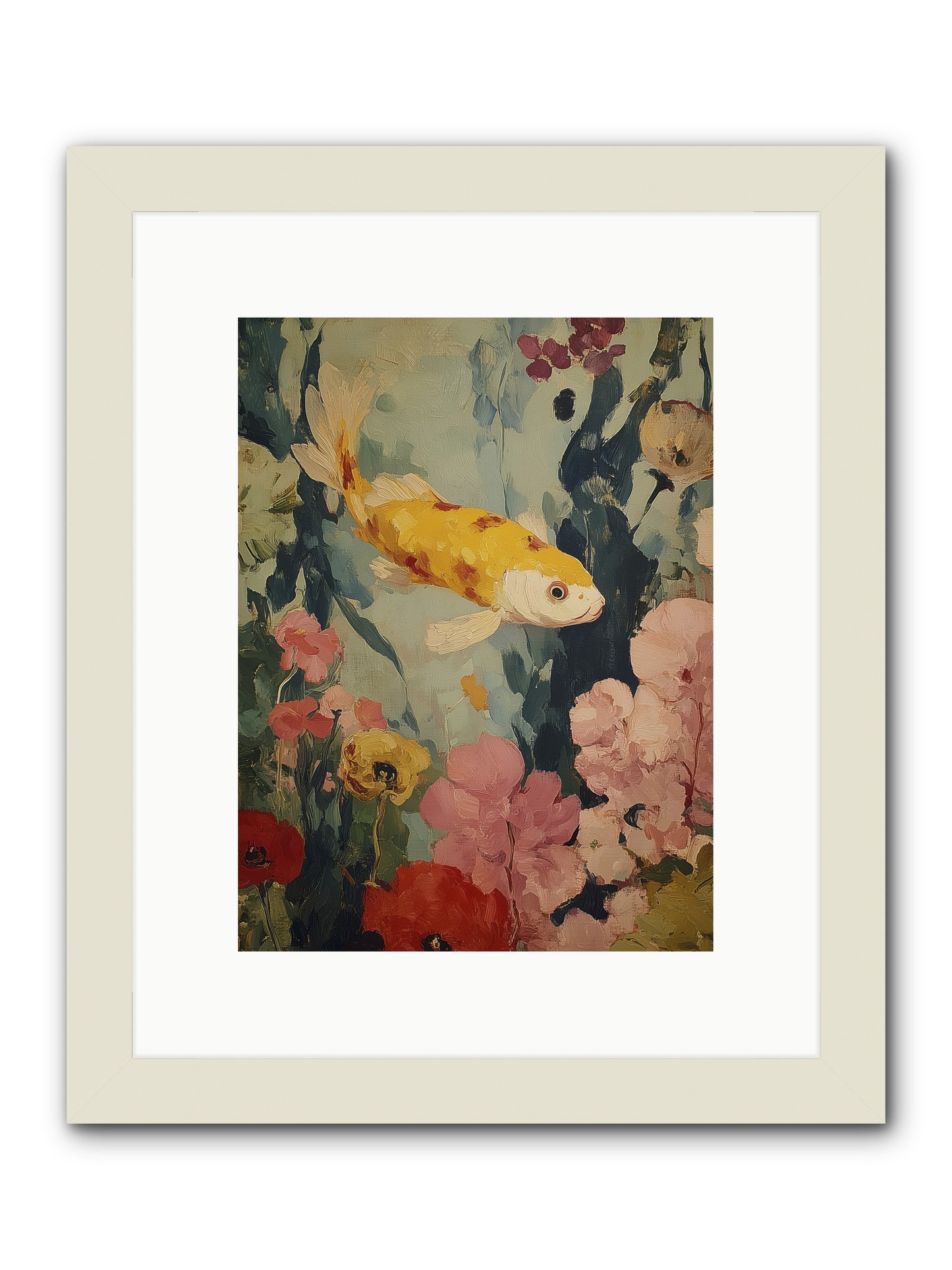 Golden Hour Light -- Framed Print - White 9x12