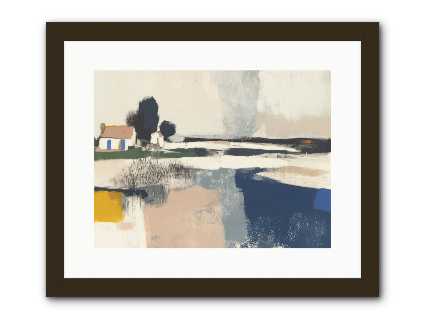 Golden Hour Magic -- Framed Print - Black 16x12
