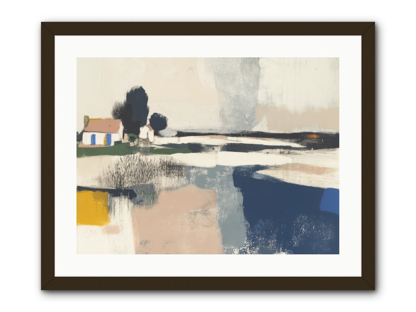 Golden Hour Magic -- Framed Print - Black 24x18