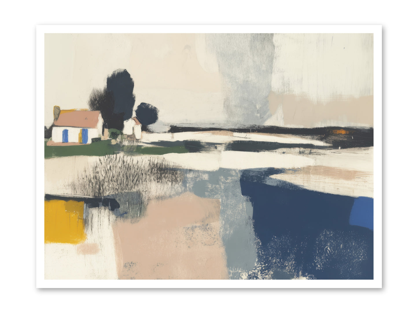 Golden Hour Magic -- Loose Canvas Print 40x30