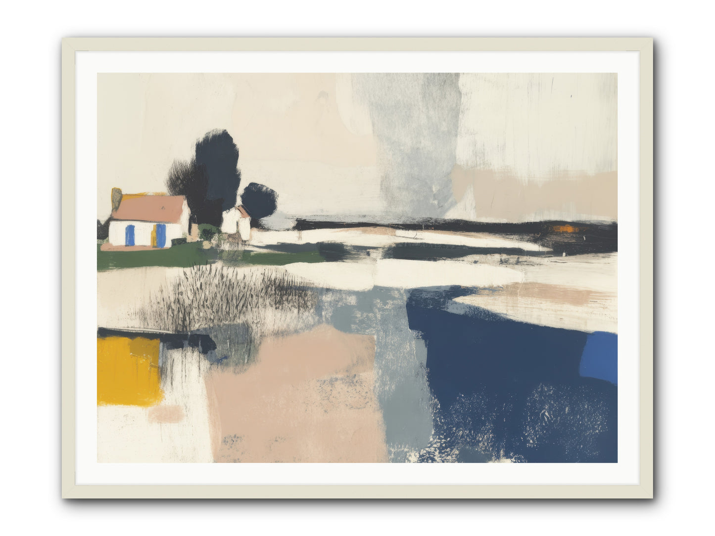 Golden Hour Magic -- Framed Print - White 48x36