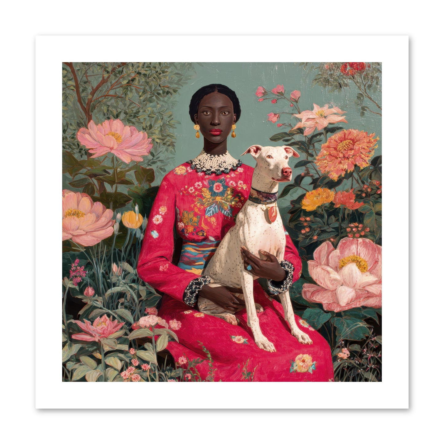 Golden Hour Story-REZ -- Loose Canvas Print 12x12