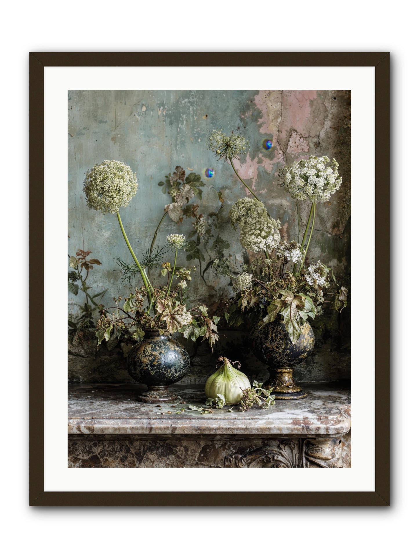 Goldfade -- Framed Print - Black 24x32
