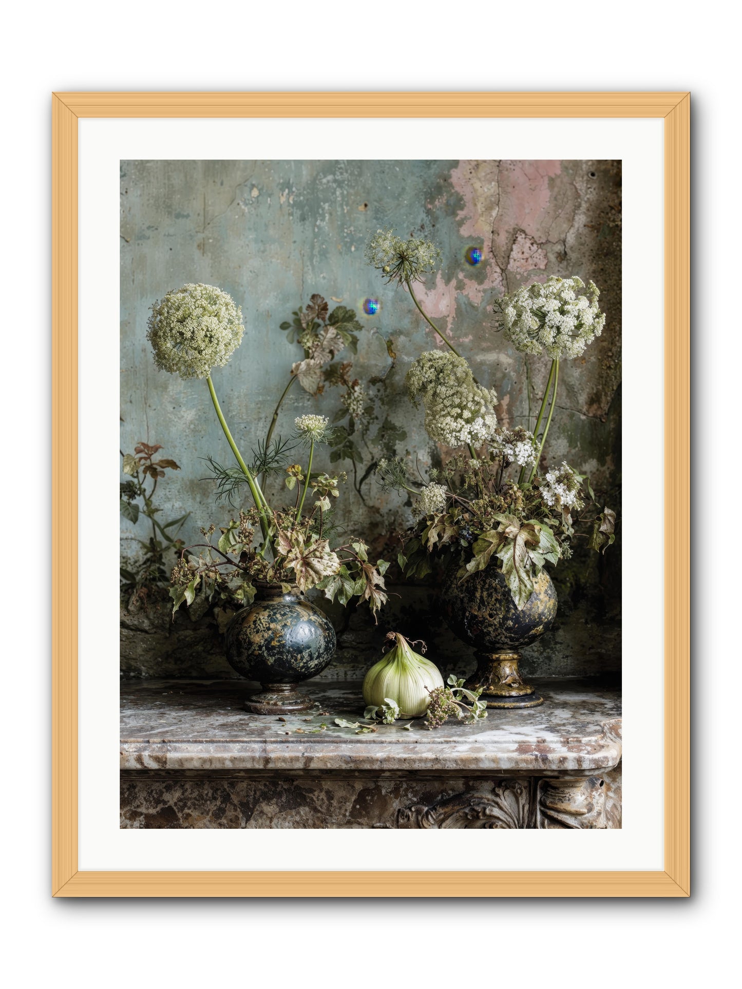 Goldfade -- Framed Print - Natural 24x32