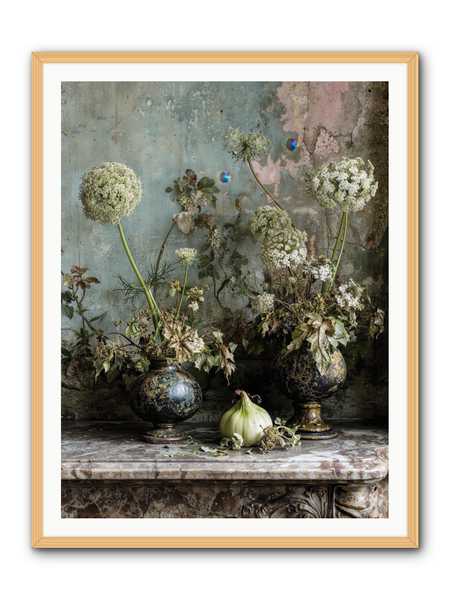 Goldfade -- Framed Print - Natural 36x48