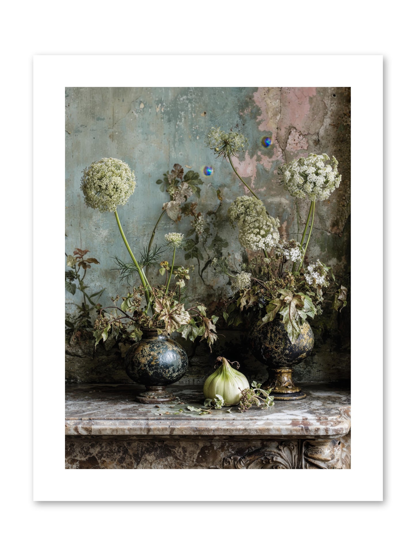 Goldfade -- Loose Canvas Print 9x12