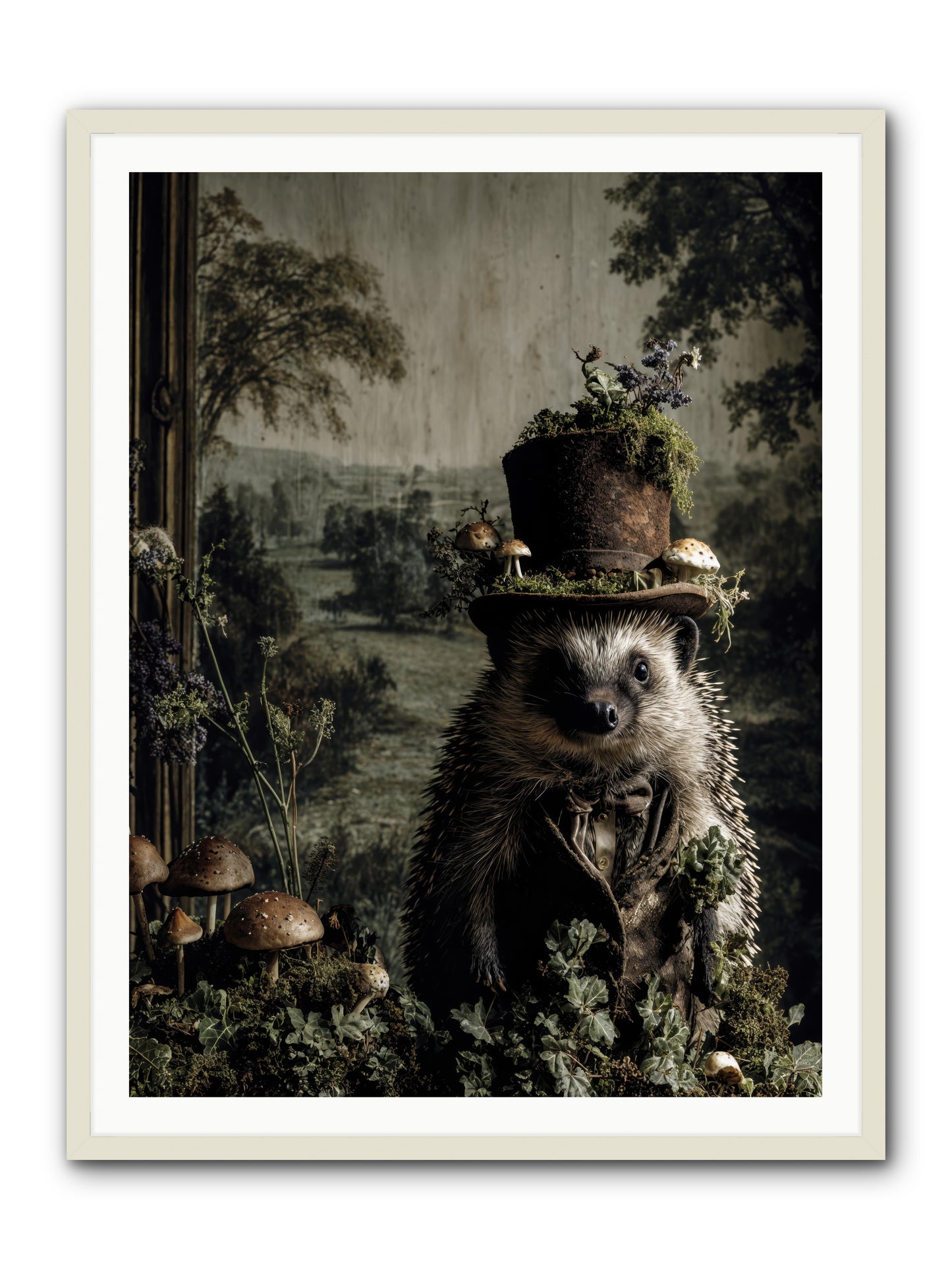 Goldfinch -- Framed Print - White 36x48