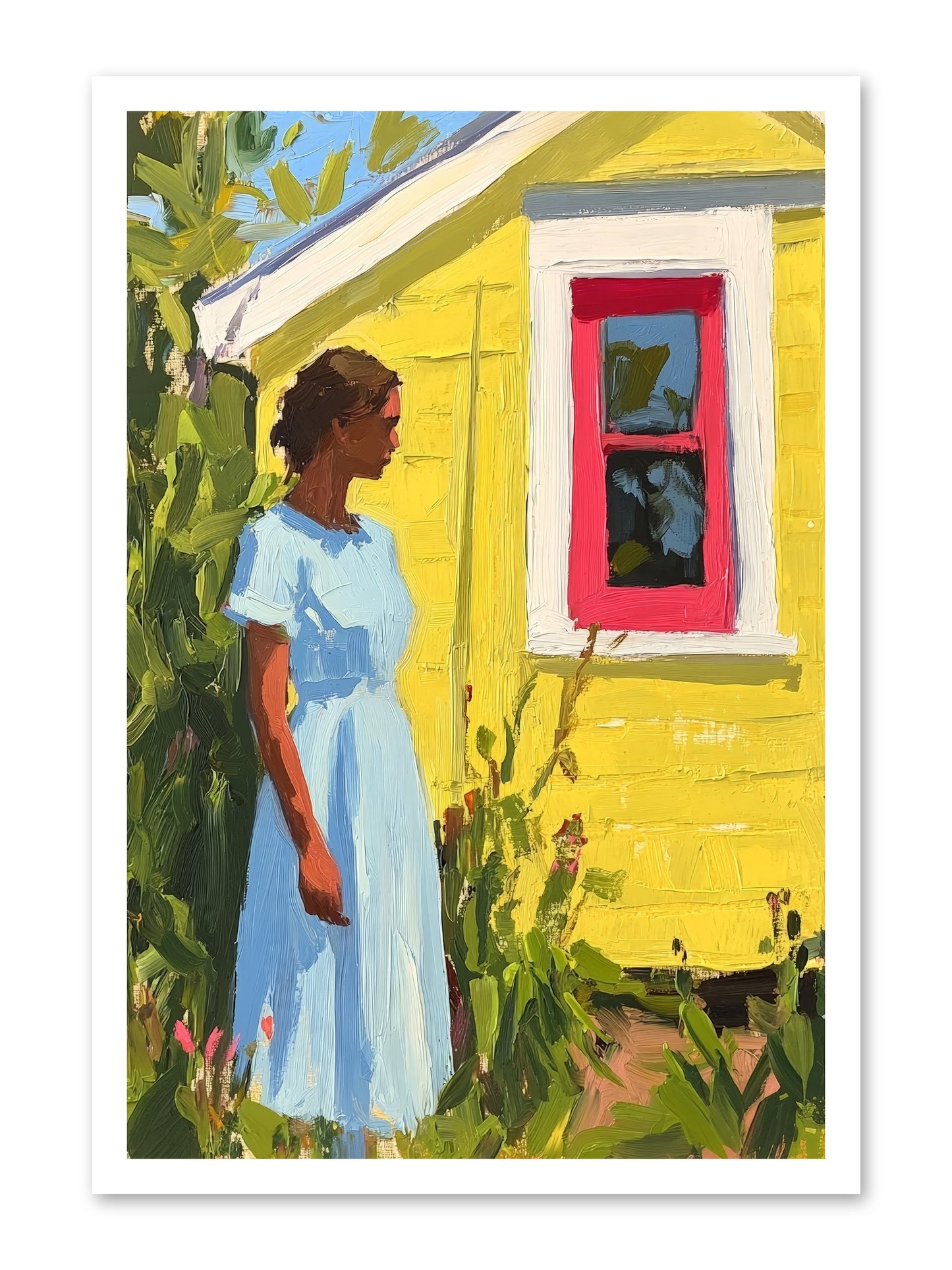 Goldfinch's Maritime Manor -- Loose Canvas Print 20x30
