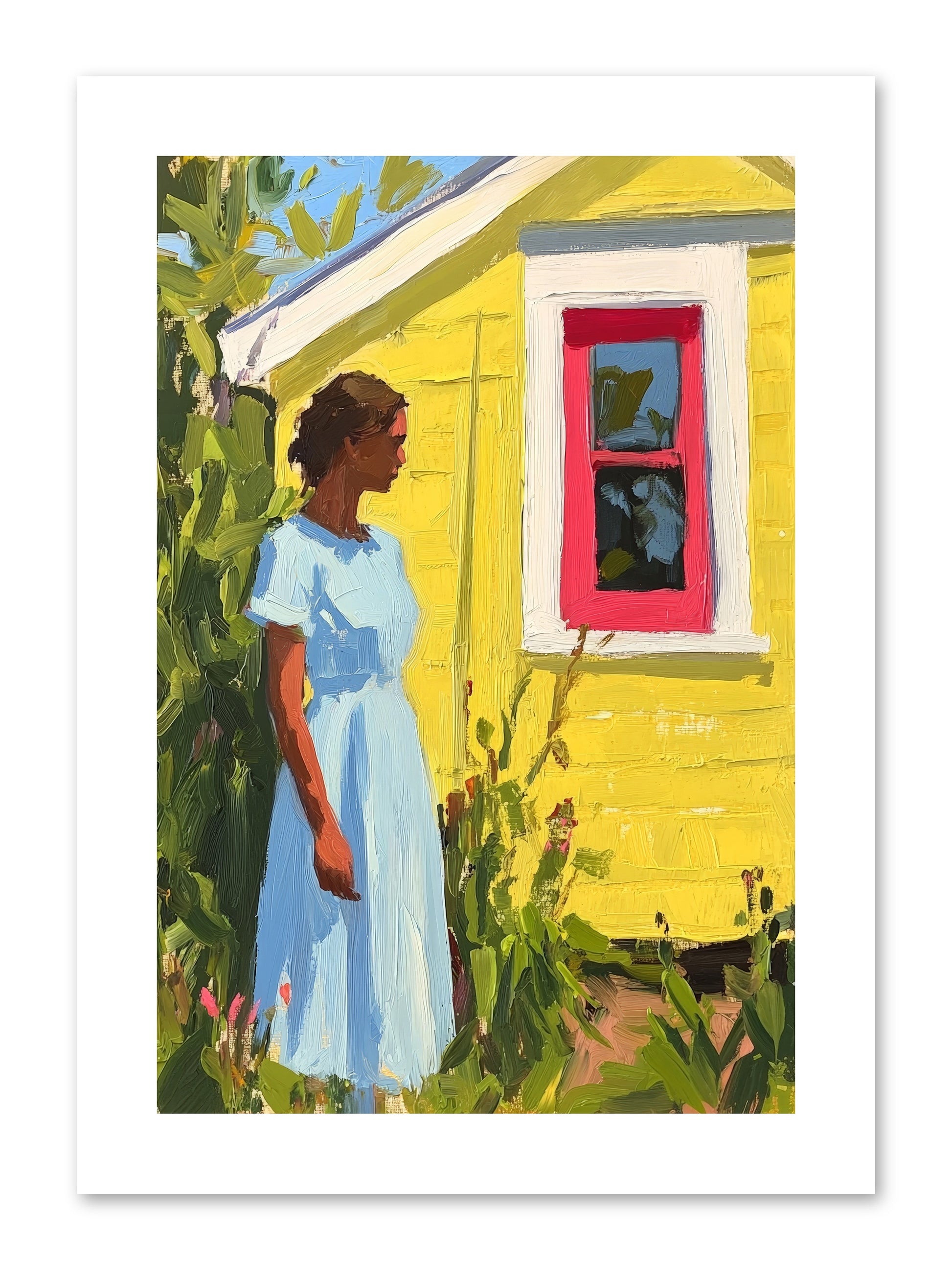 Goldfinch's Maritime Manor -- Paper Print 8x12