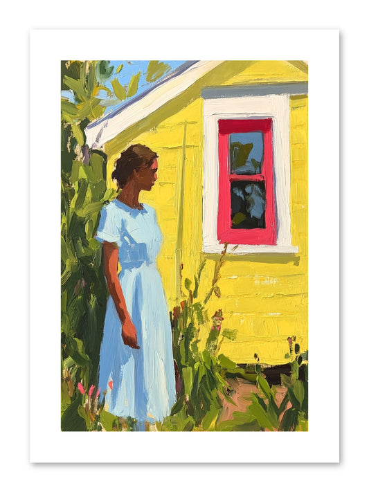 Goldfinch's Maritime Manor -- Paper Print 8x12