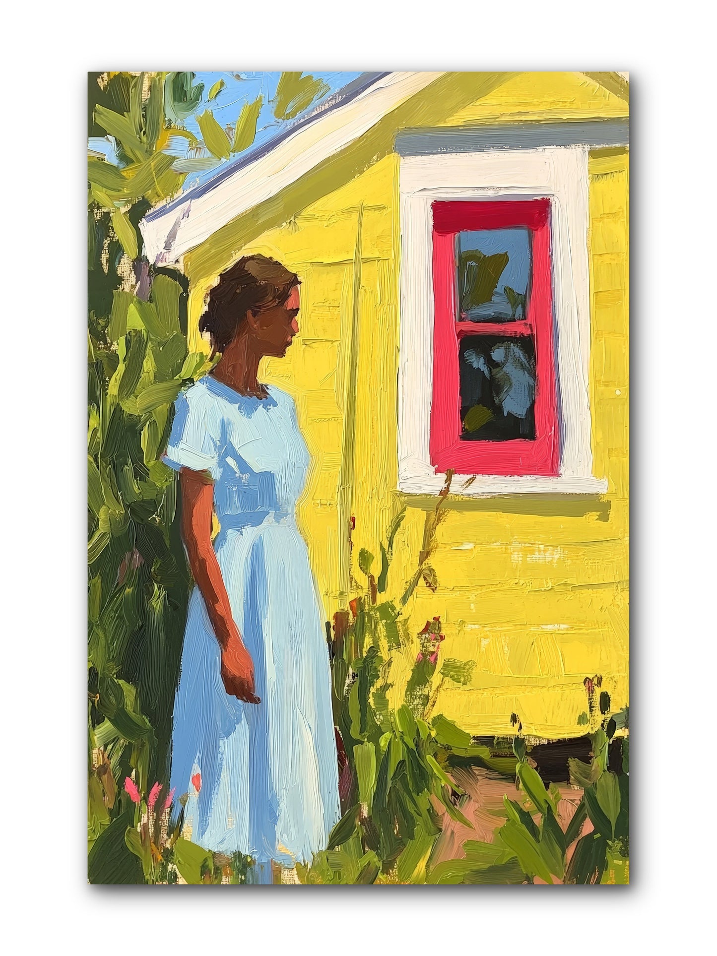 Goldfinch's Maritime Manor -- Wrapped Canvas 8x12