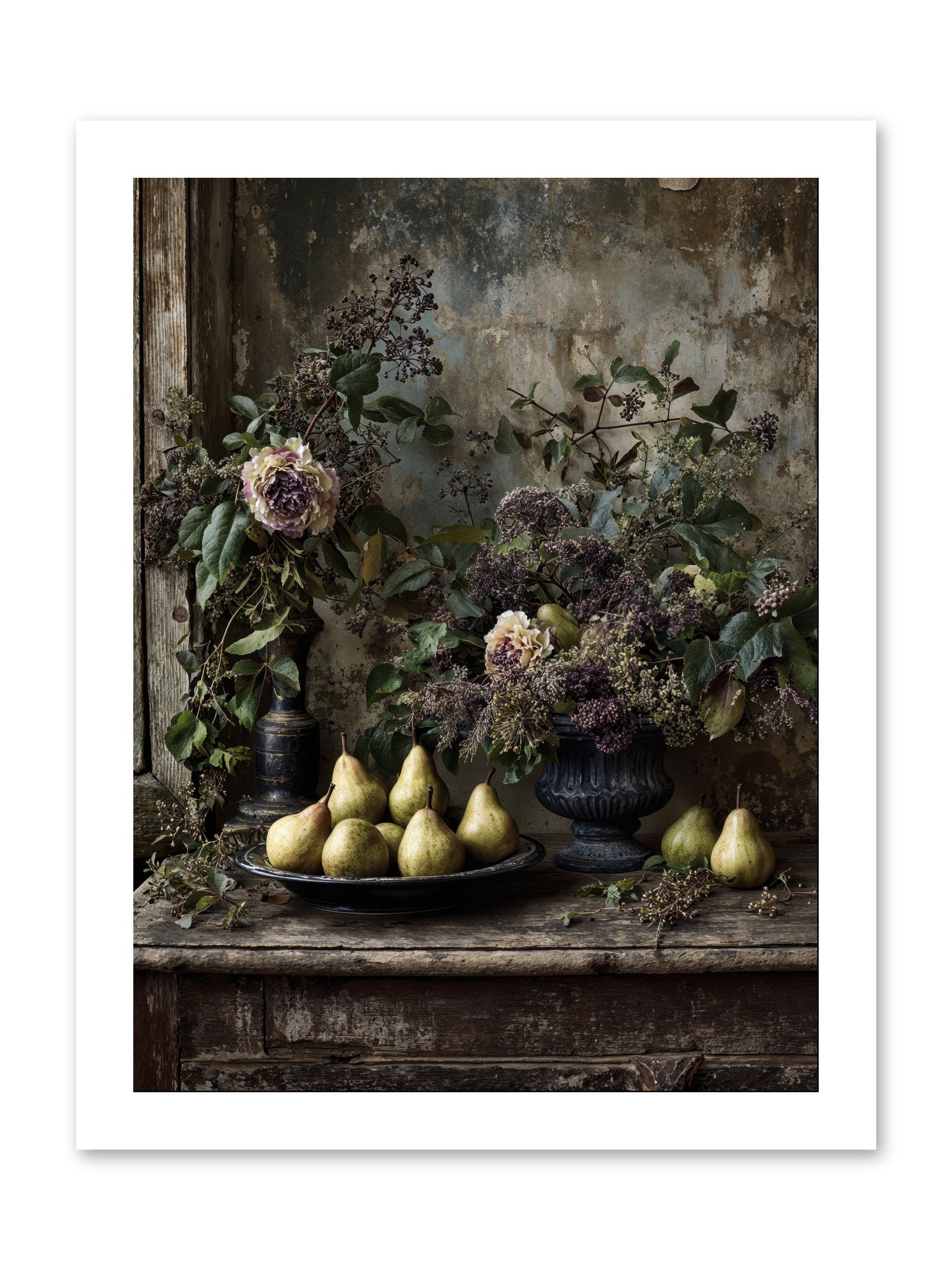 Goldlit -- Paper Print 12x16