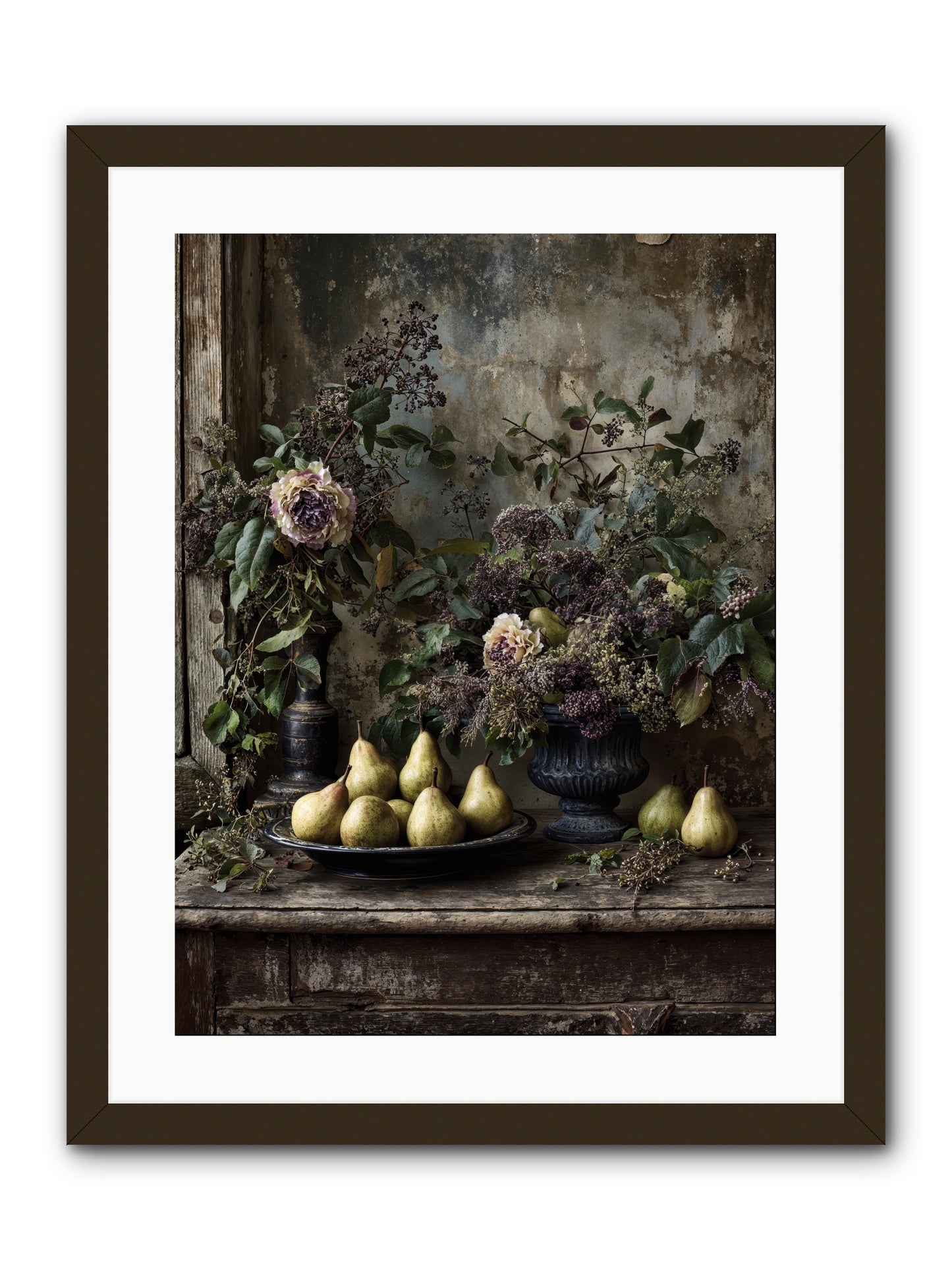 Goldlit -- Framed Print - Black 18x24