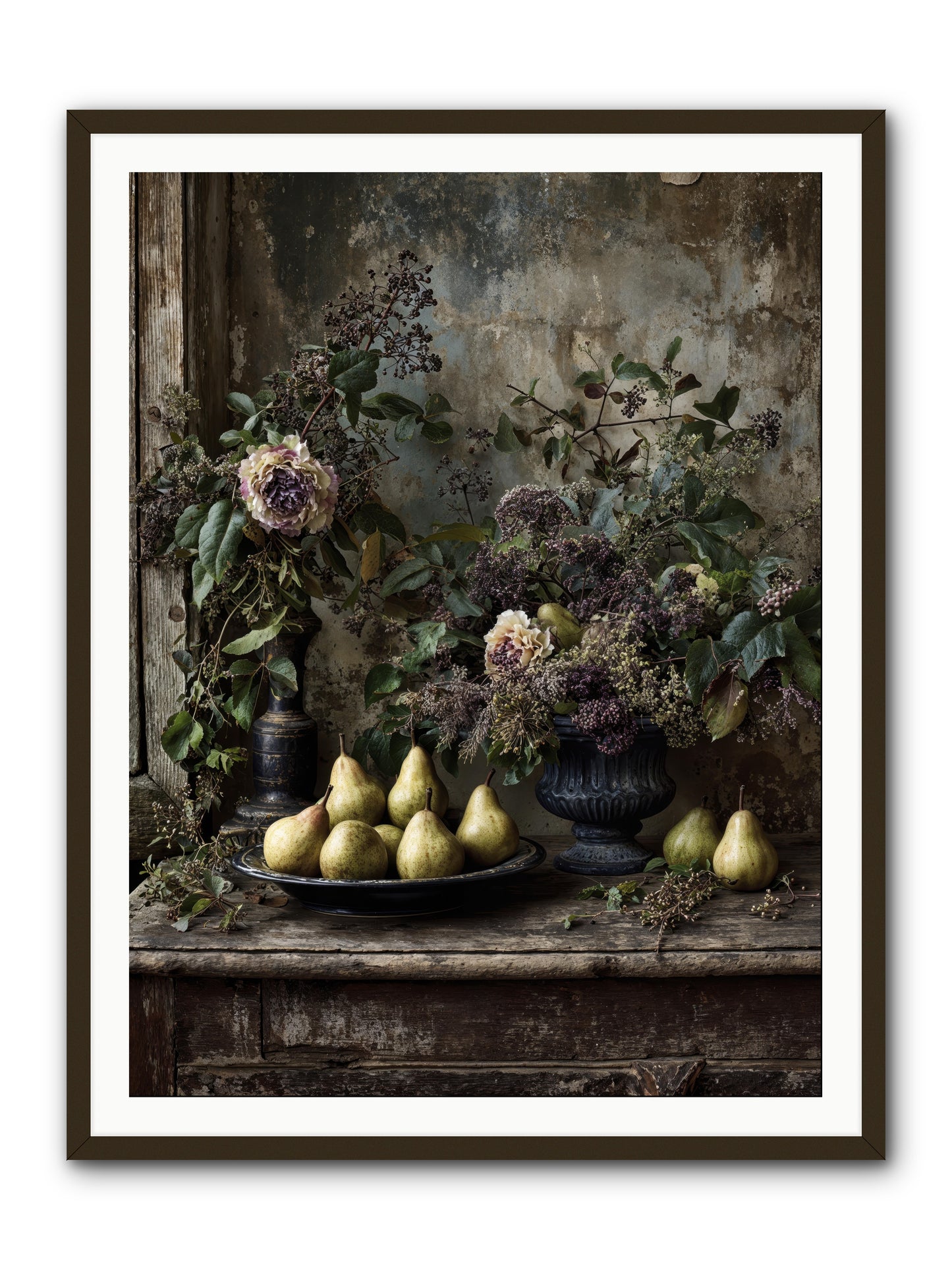 Goldlit -- Framed Print - Black 36x48