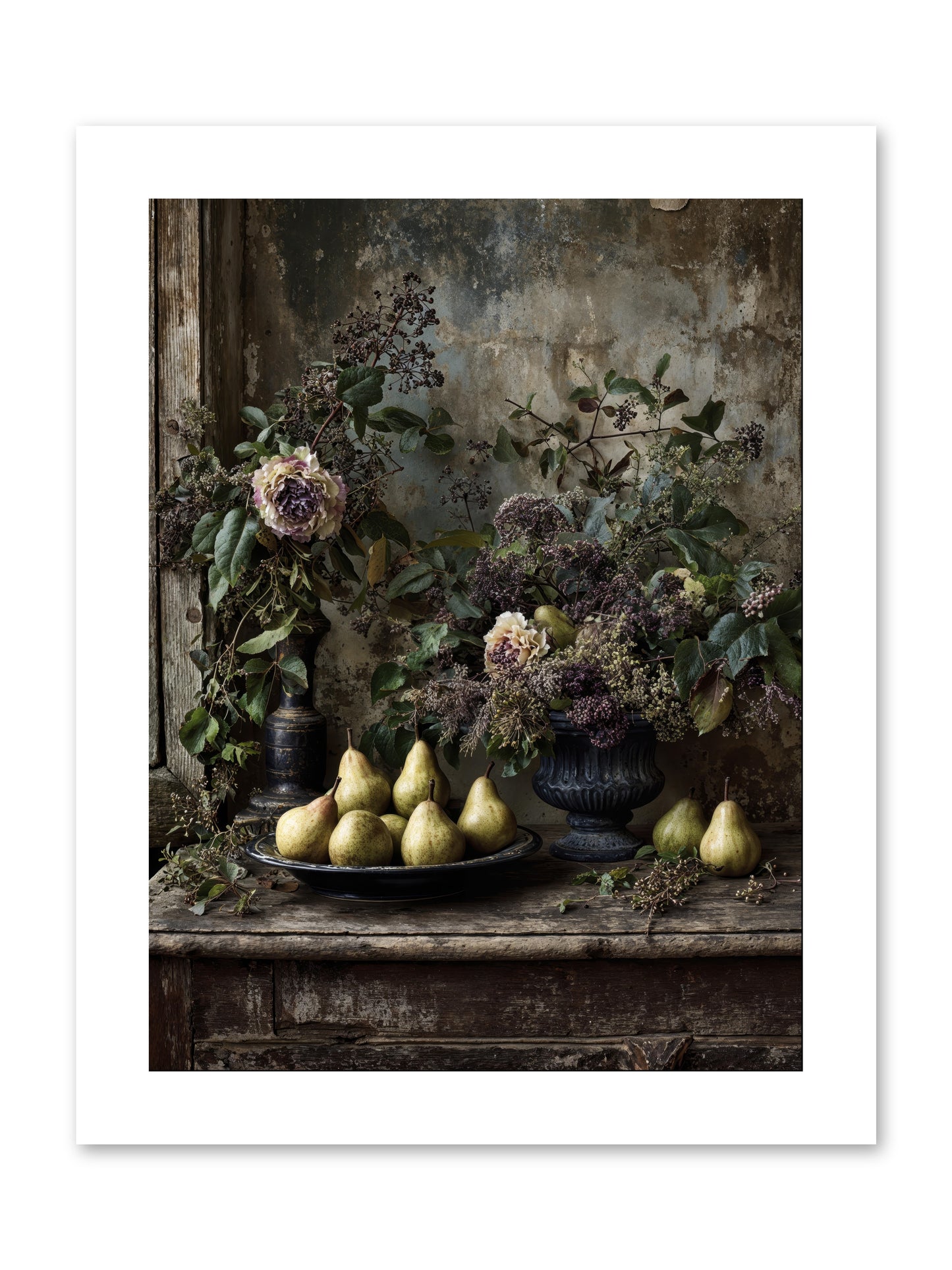 Goldlit -- Loose Canvas Print 9x12