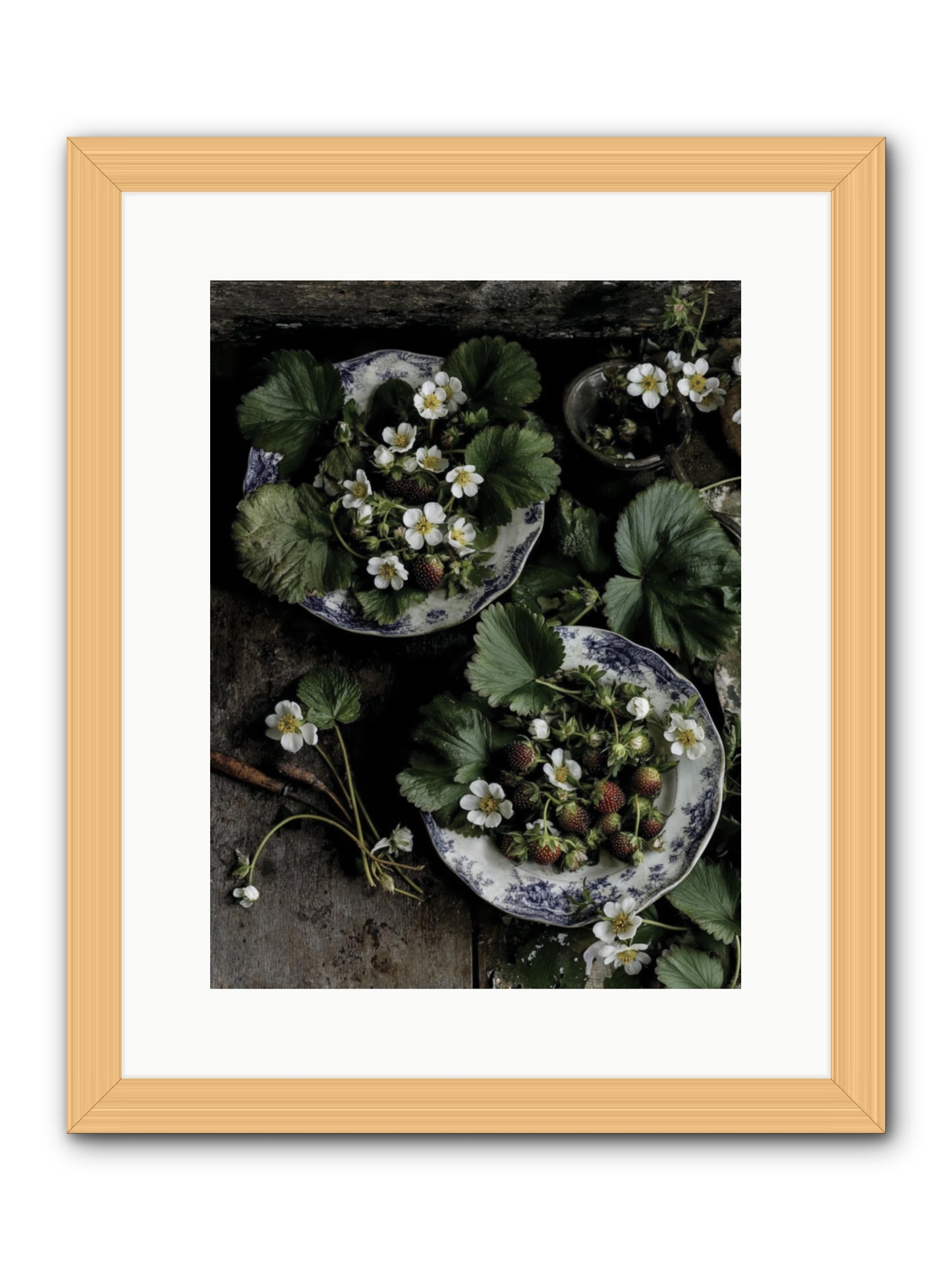 Good wishes -- Framed Print - Natural 12x16