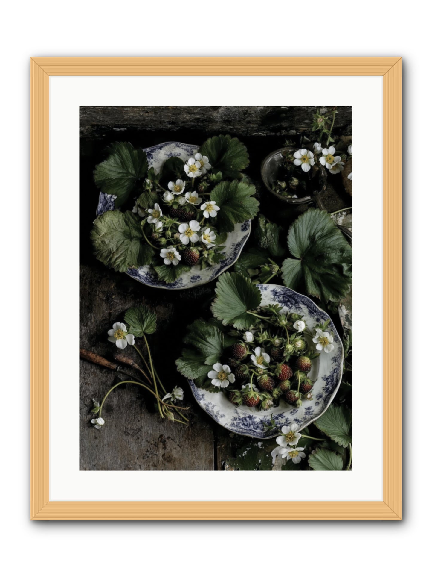 Good wishes -- Framed Print - Natural 18x24