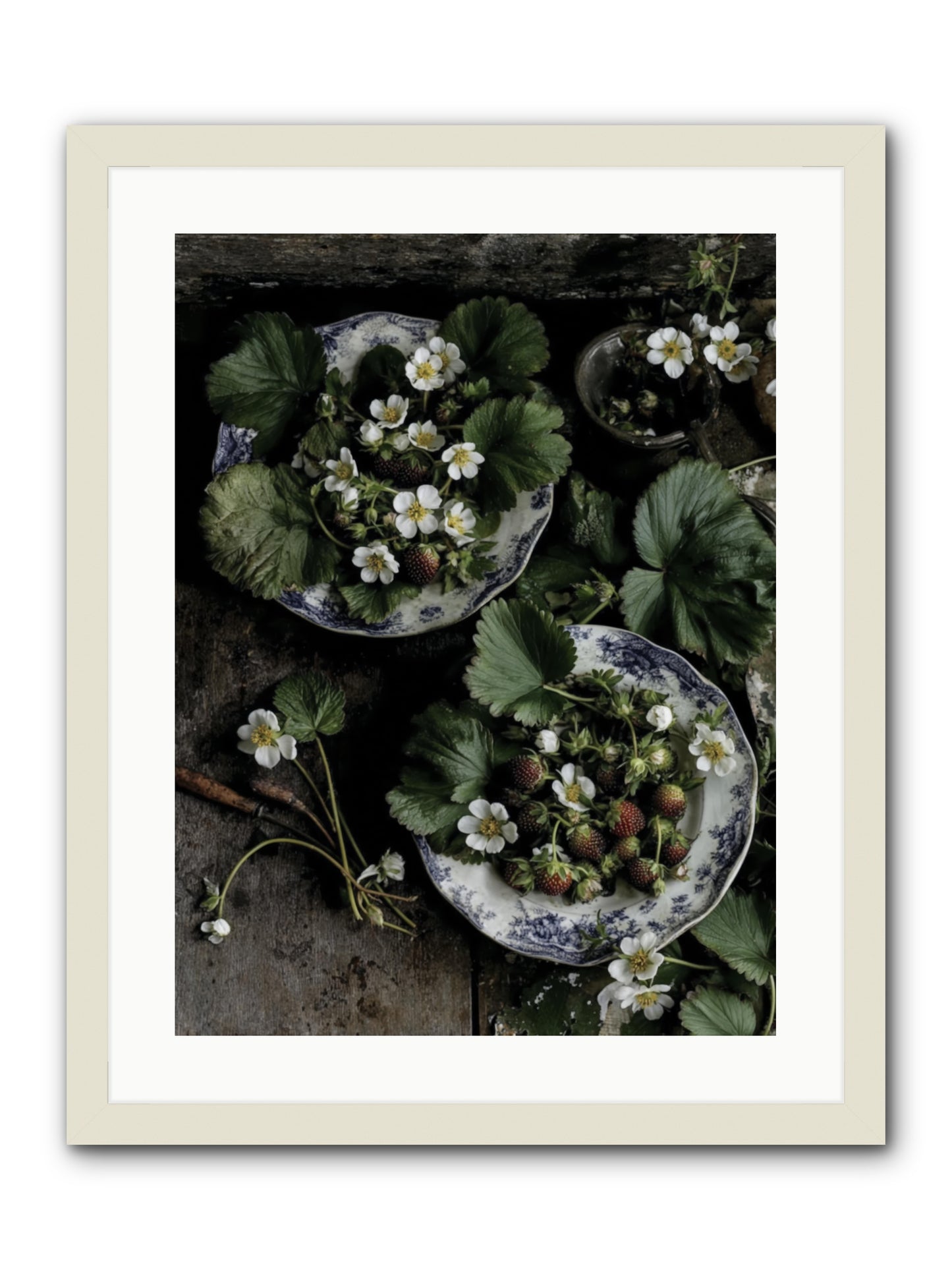 Good wishes -- Framed Print - White 18x24