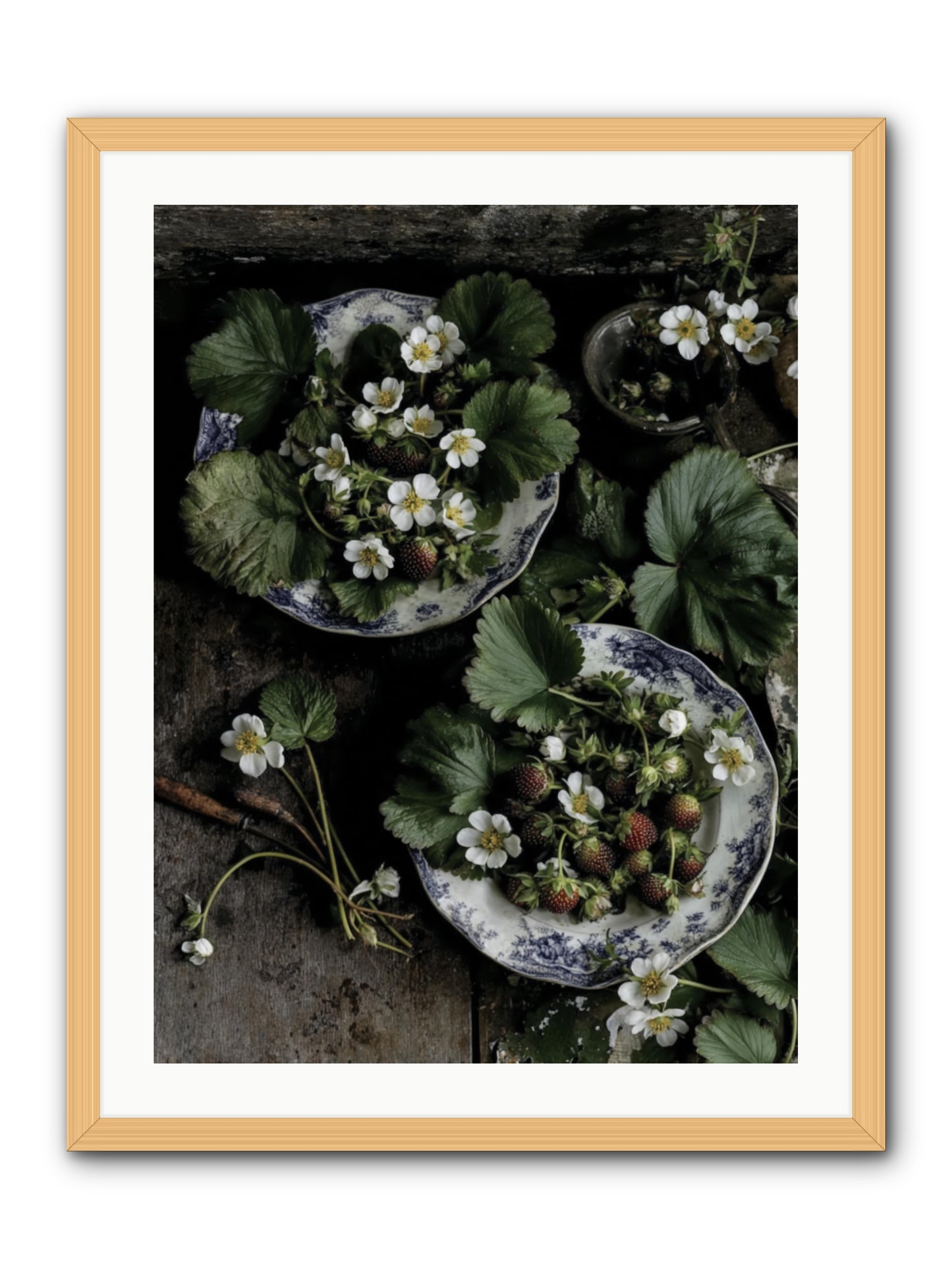 Good wishes -- Framed Print - Natural 24x32