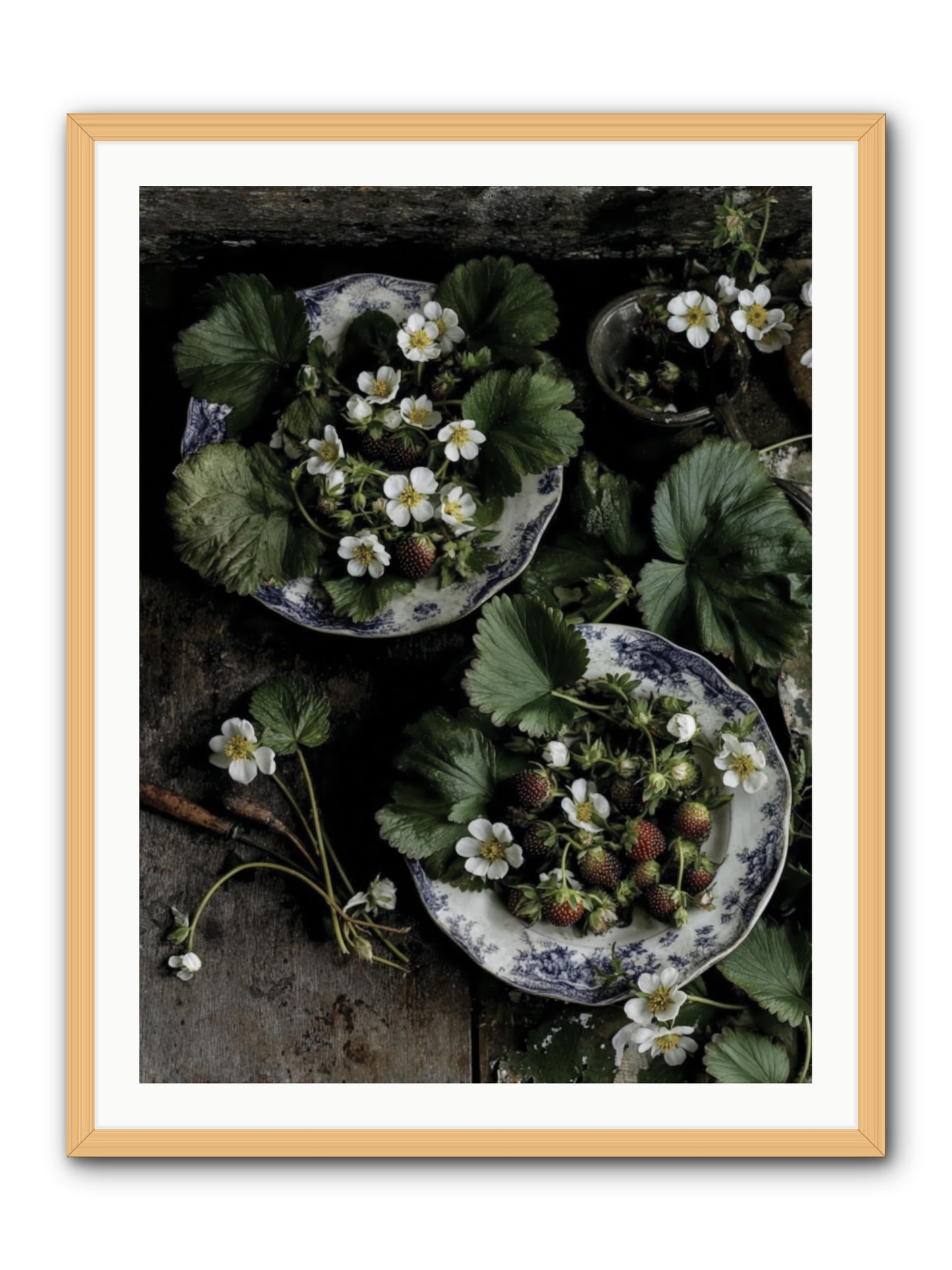 Good wishes -- Framed Print - Natural 30x40