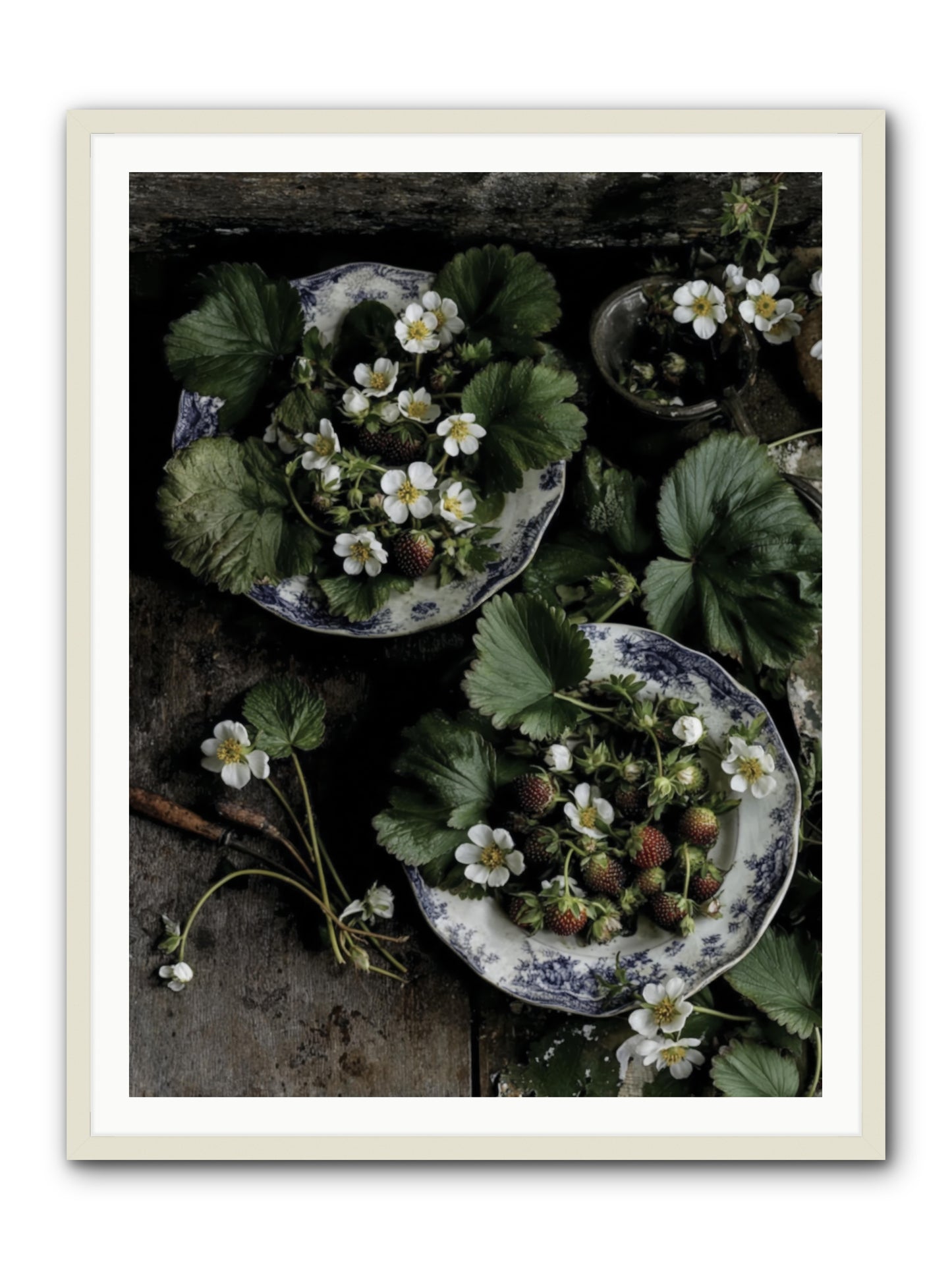Good wishes -- Framed Print - White 36x48