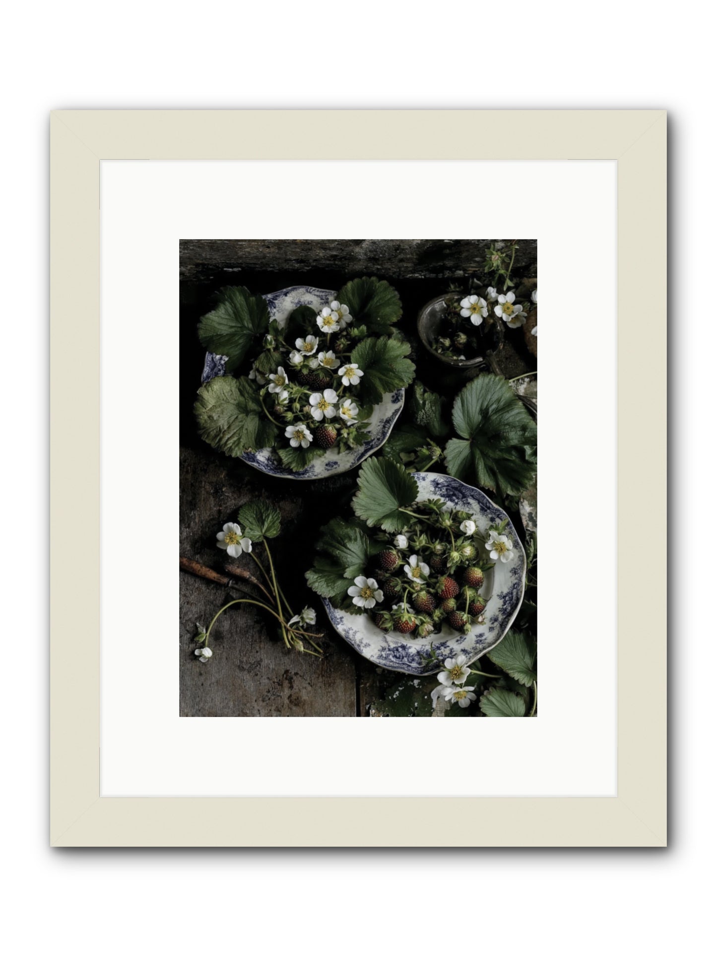 Good wishes -- Framed Print - White 9x12