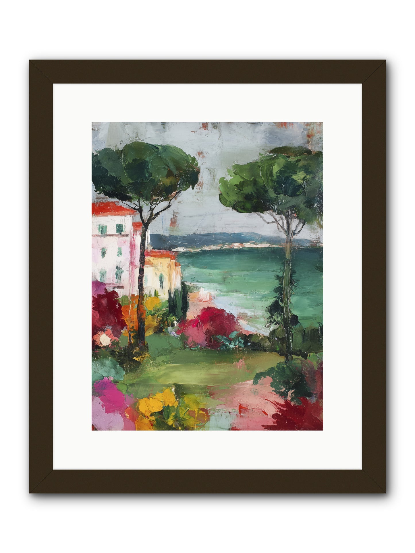 Gossamer Evenings  -- Framed Print - Black 12x16