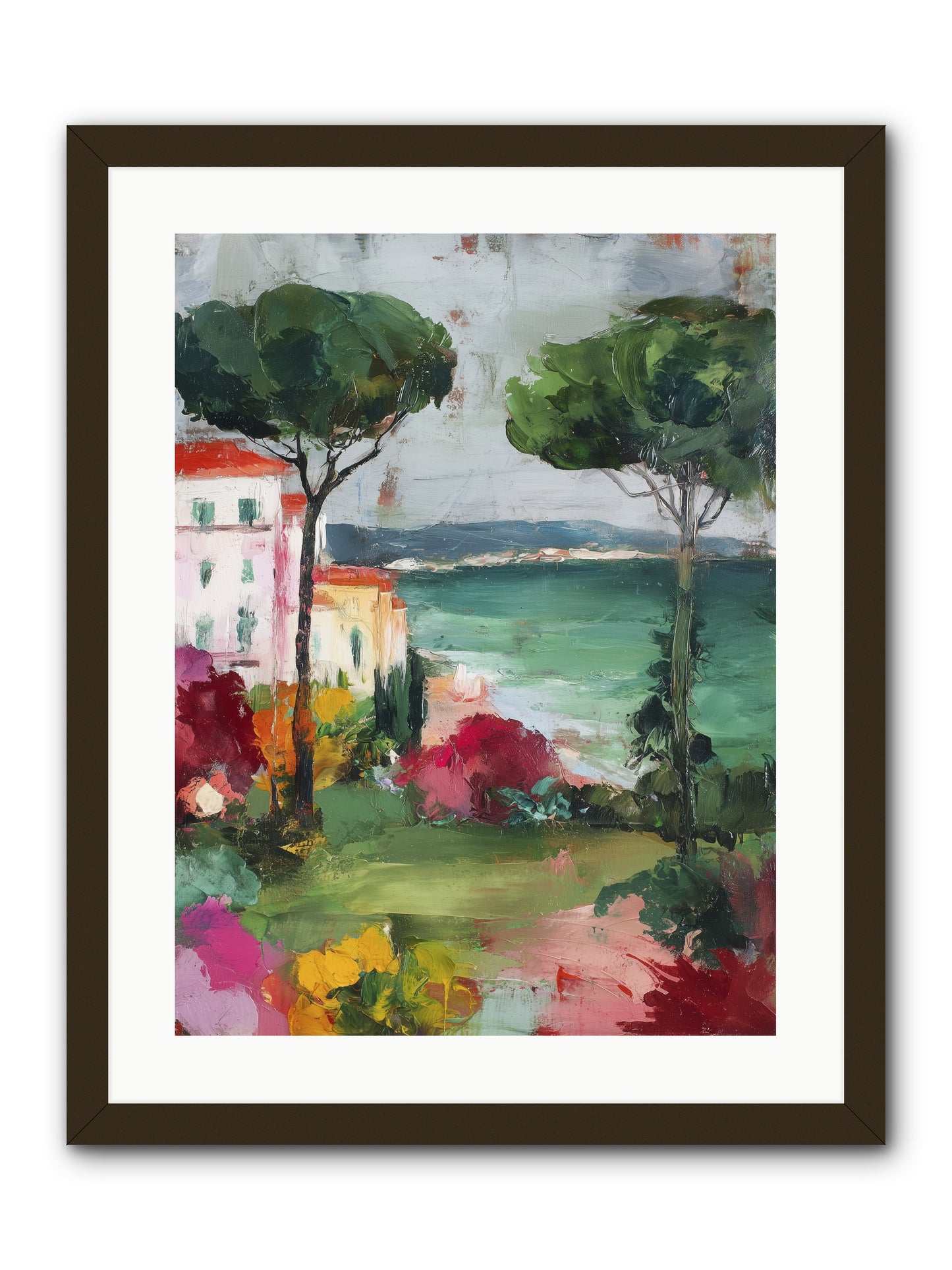 Gossamer Evenings  -- Framed Print - Black 18x24