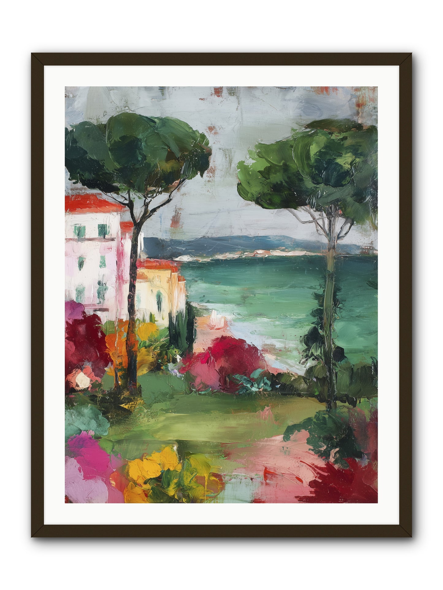 Gossamer Evenings  -- Framed Print - Black 30x40