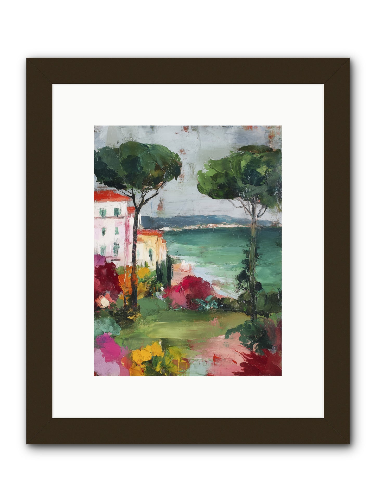 Gossamer Evenings  -- Framed Print - Black 9x12