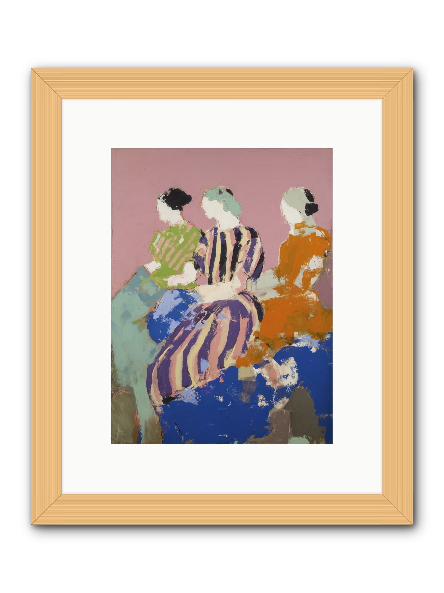 Gossamer Roots -- Framed Print - Natural 9x12