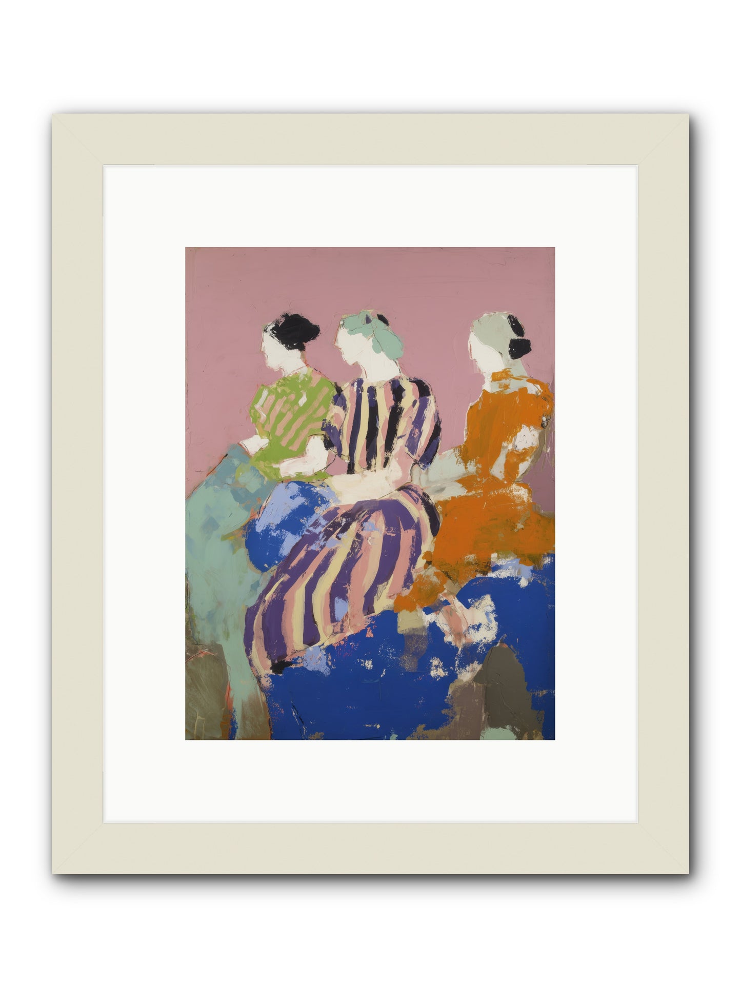Gossamer Roots -- Framed Print - White 9x12