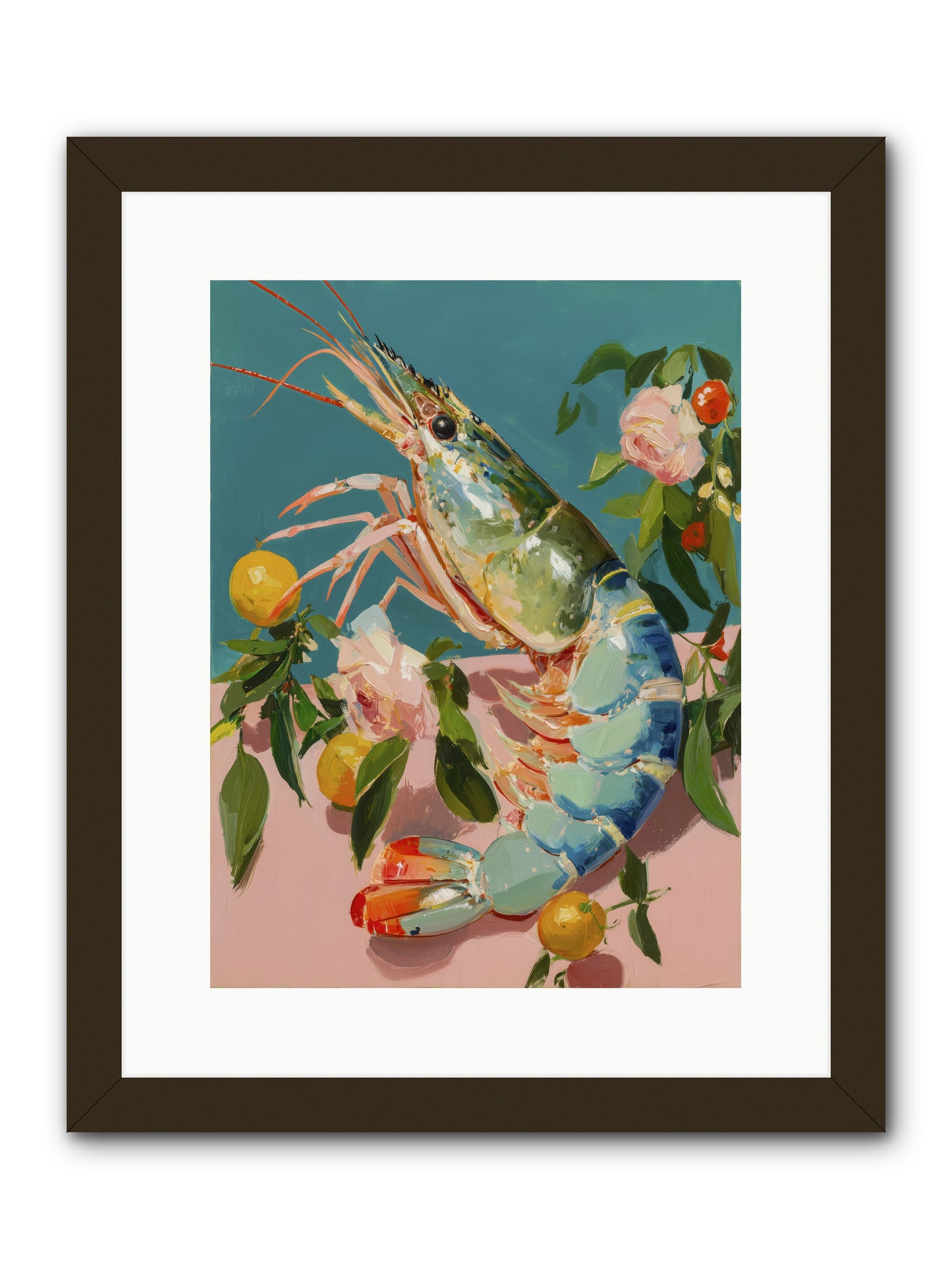 Gourmet Gold -- Framed Print - Black 12x16
