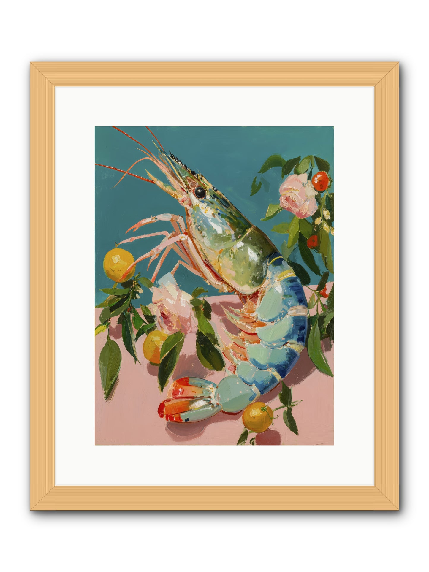 Gourmet Gold -- Framed Print - Natural 12x16