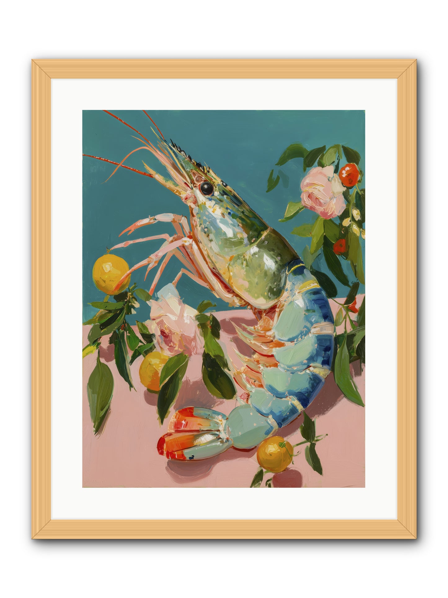 Gourmet Gold -- Framed Print - Natural 18x24