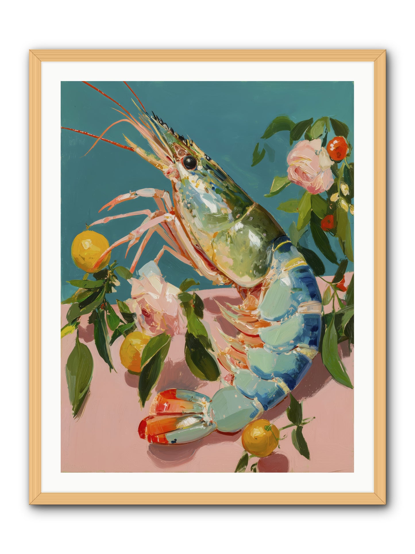 Gourmet Gold -- Framed Print - Natural 30x40