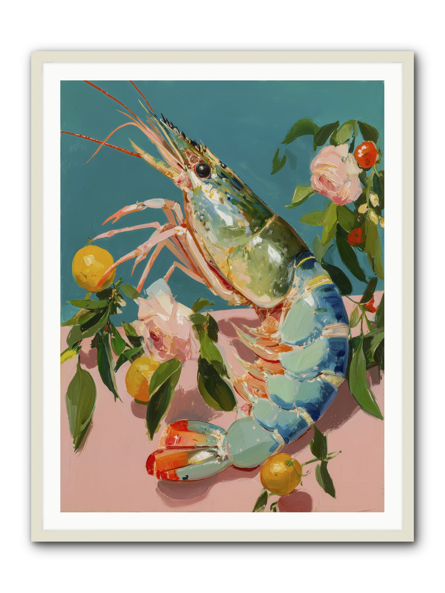 Gourmet Gold -- Framed Print - White 36x48