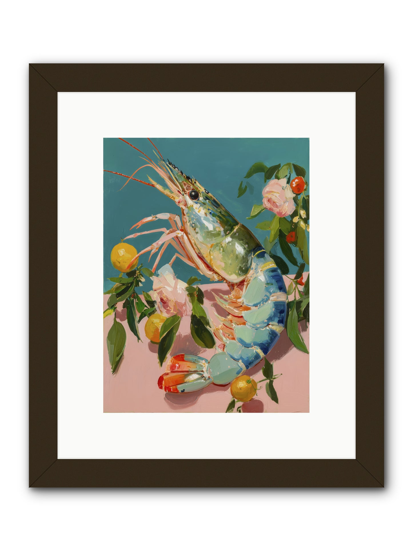 Gourmet Gold -- Framed Print - Black 9x12