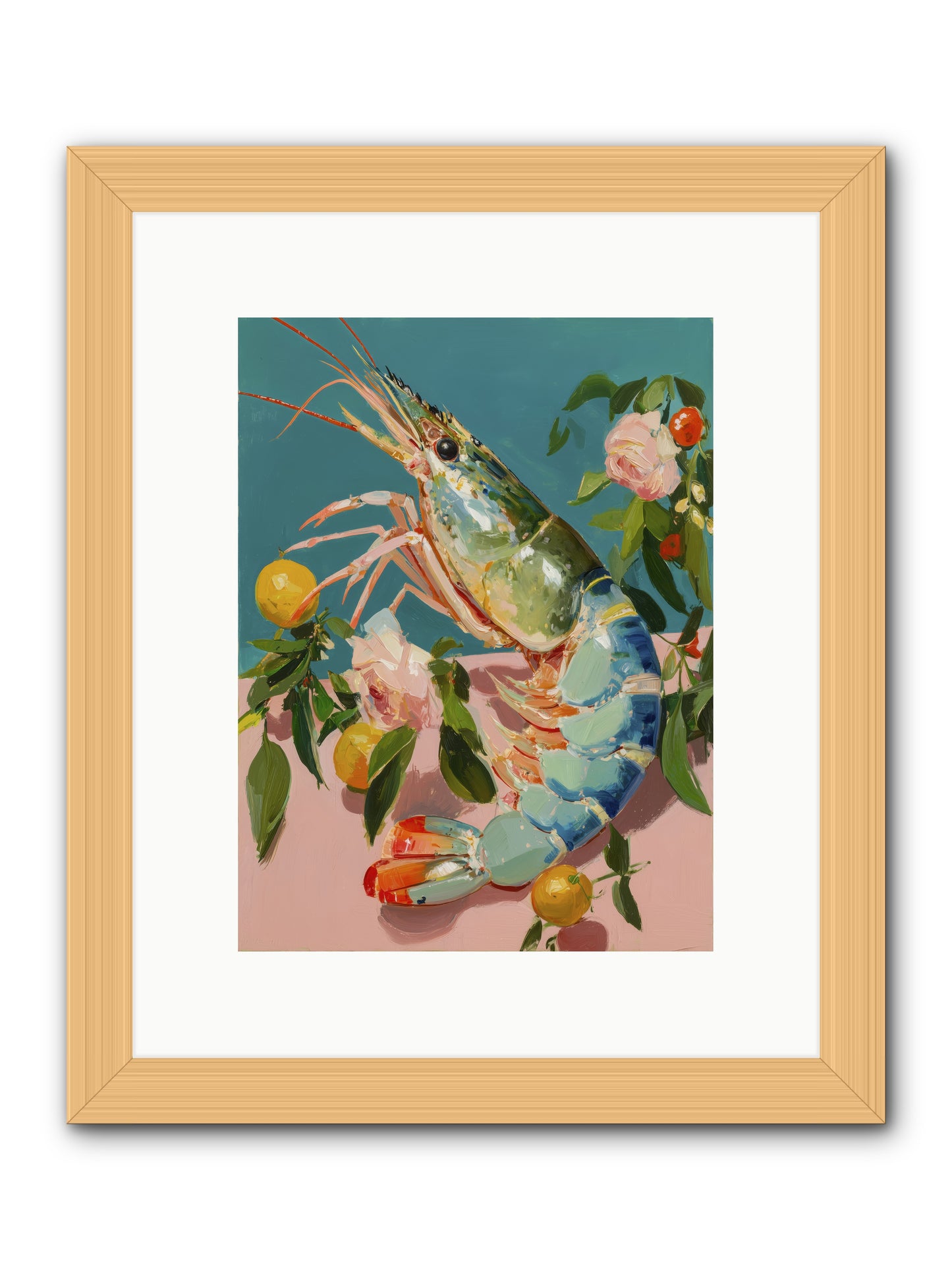 Gourmet Gold -- Framed Print - Natural 9x12