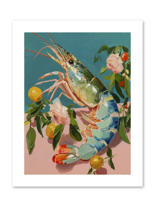 Gourmet Gold -- Paper Print 9x12