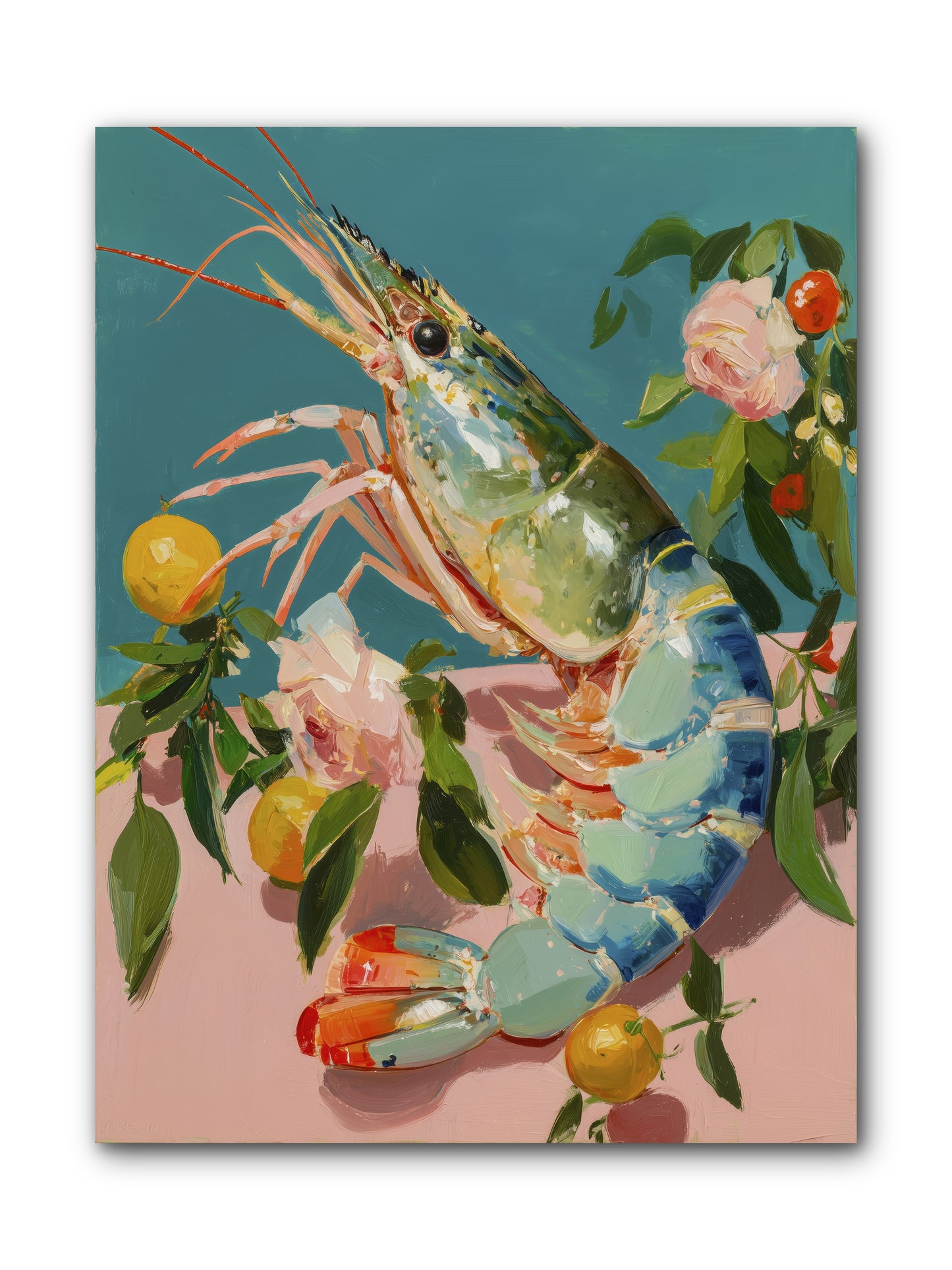 Gourmet Gold -- Wrapped Canvas 9x12