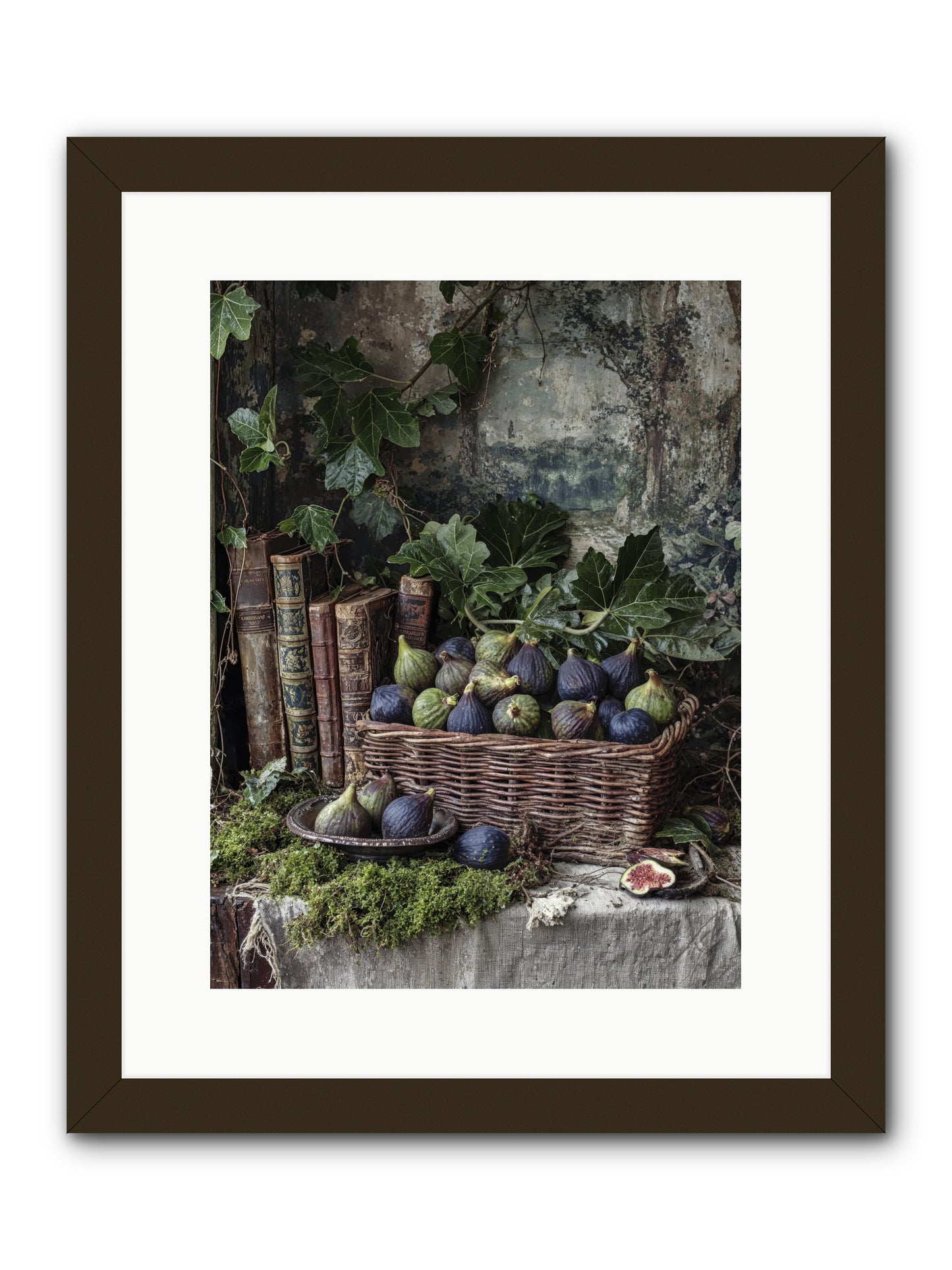 Grace Distilled -- Framed Print - Black 12x16