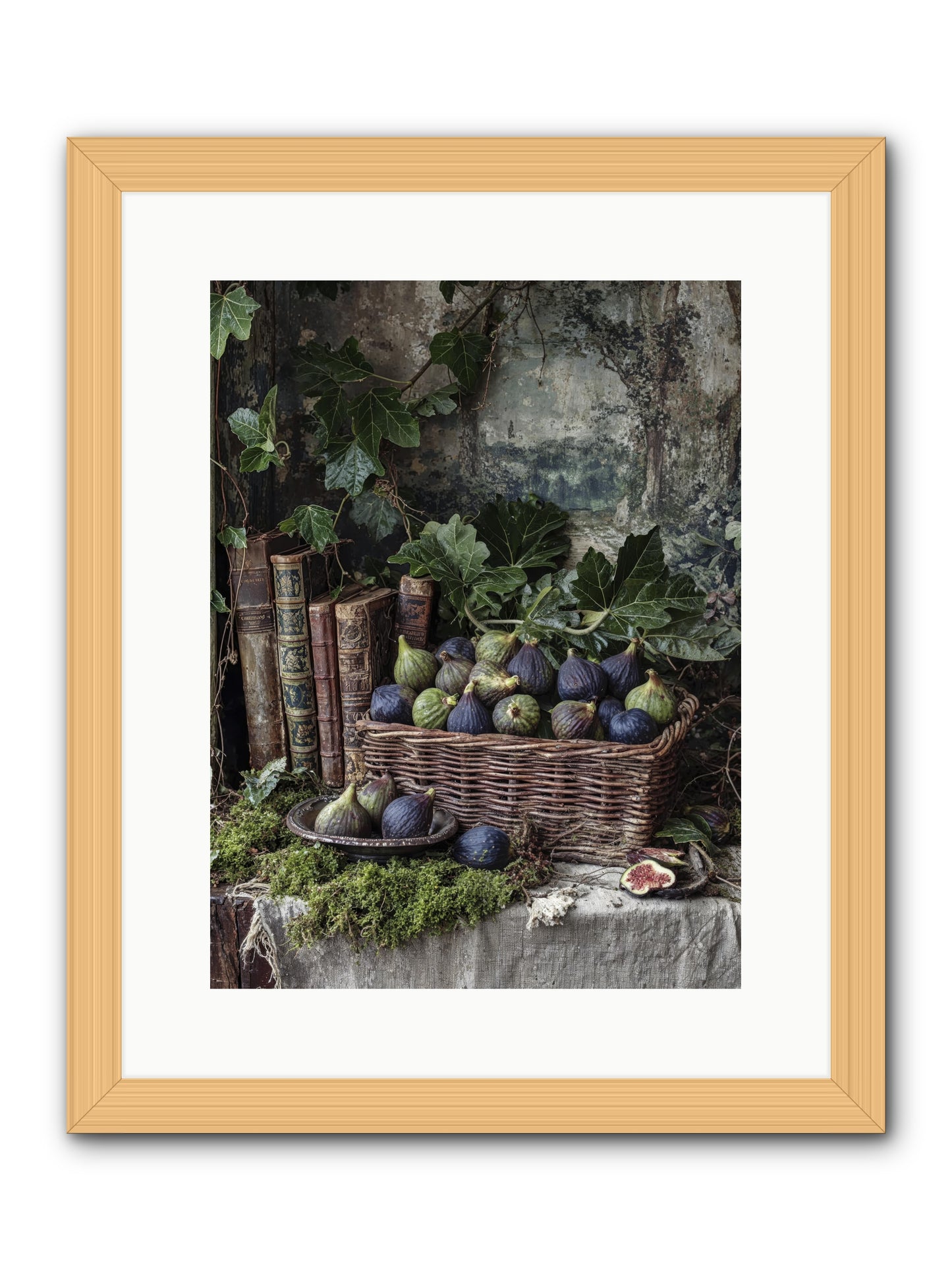 Grace Distilled -- Framed Print - Natural 12x16