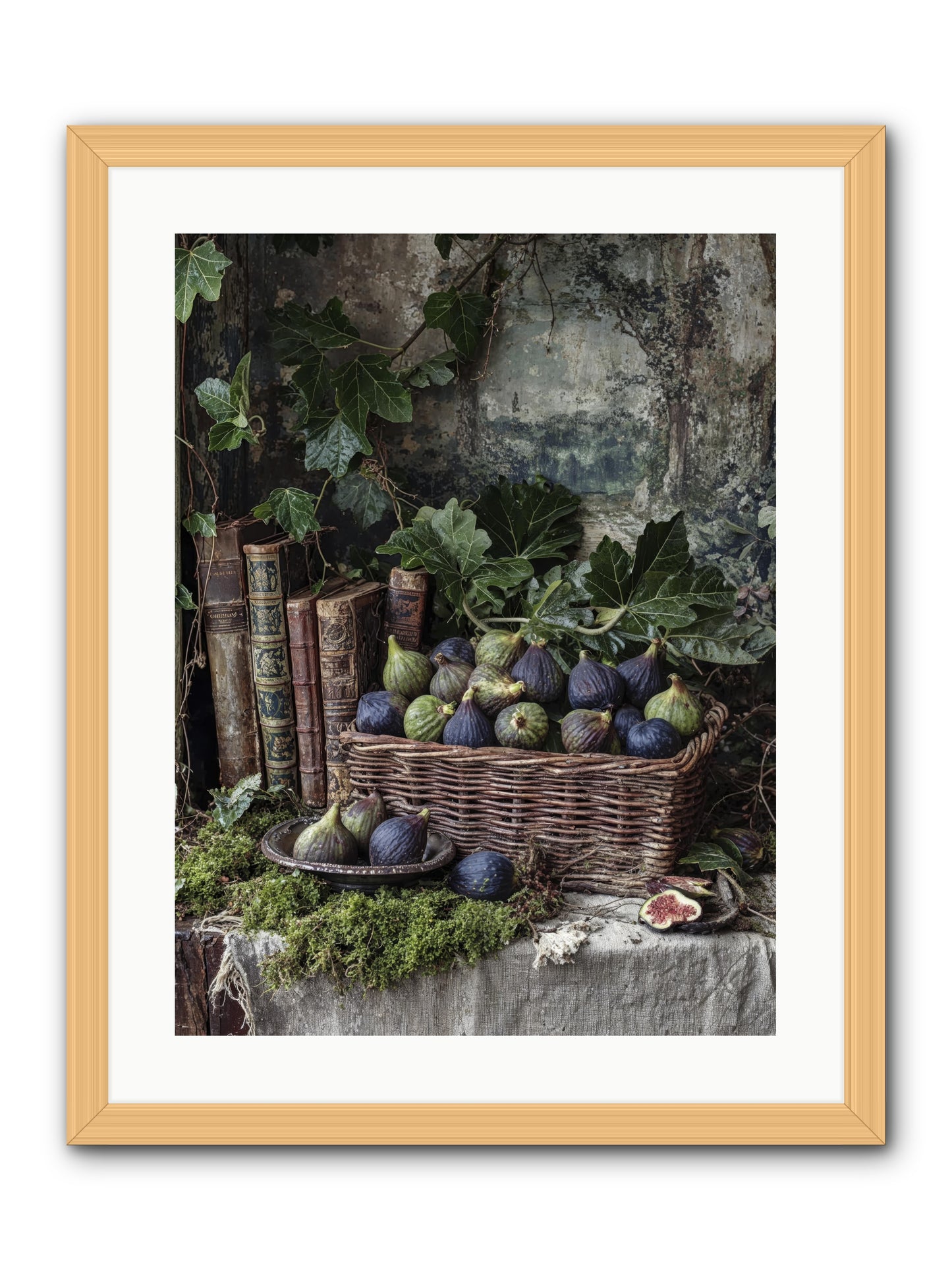 Grace Distilled -- Framed Print - Natural 18x24