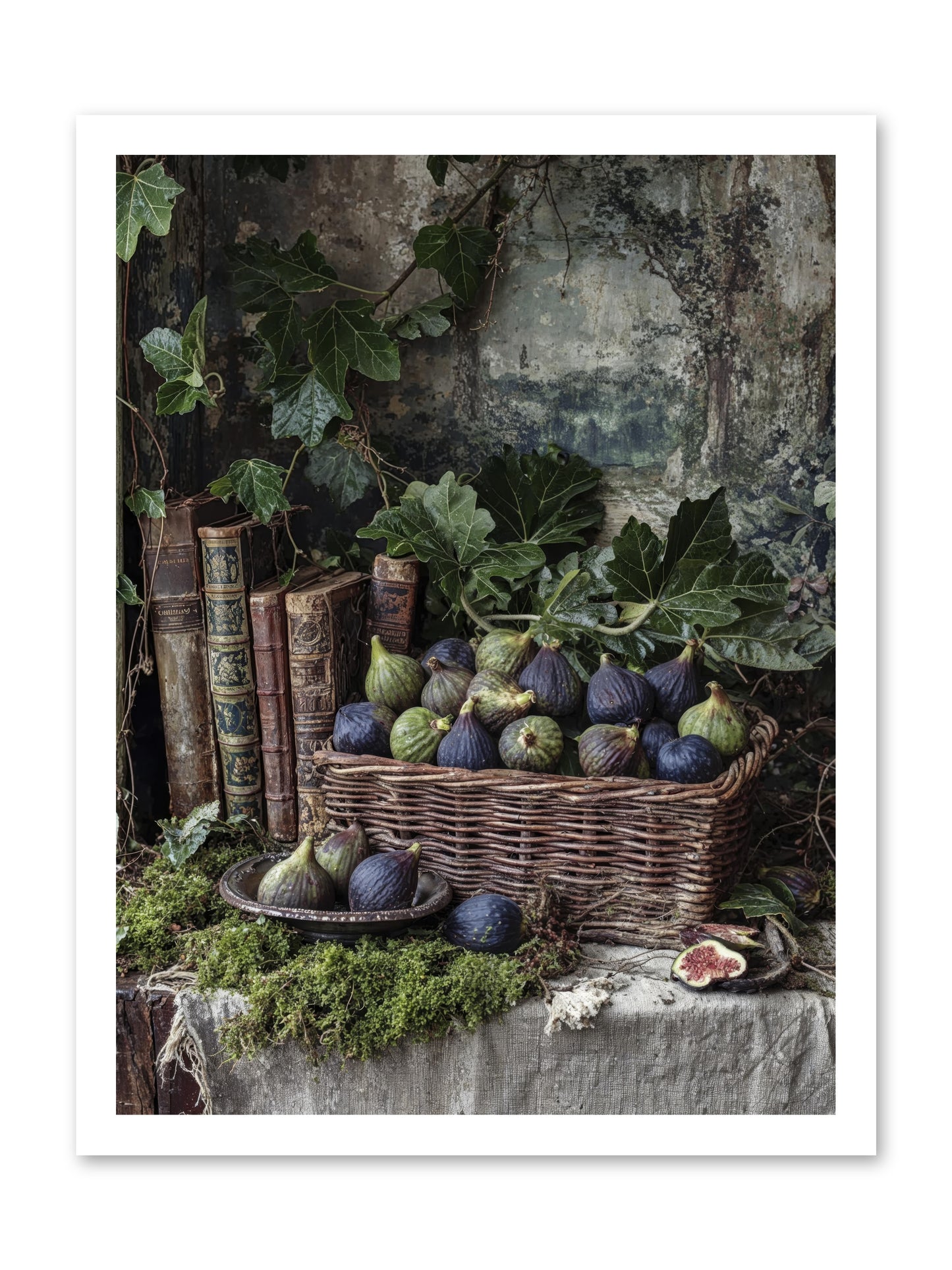 Grace Distilled -- Loose Canvas Print 18x24